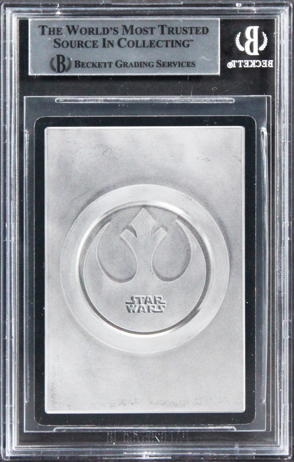 Star Wars (7) Tippett, Harris +5 Signed 1998 Jabba's Palace #71 Card BAS Slabbed
