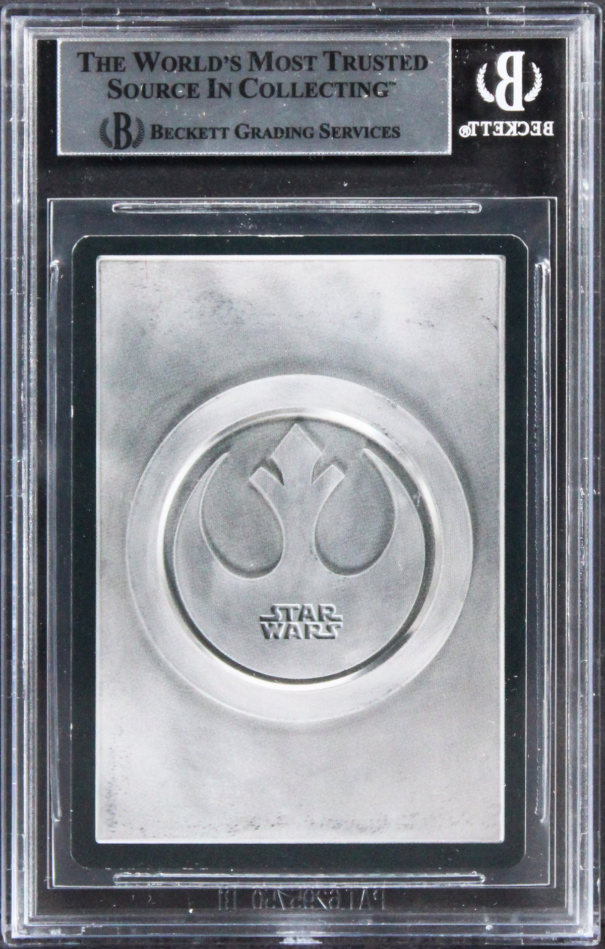 Star Wars (4) Baker, Freeborn +2 Signed 1995 SW Premiere #211 Card BAS Slabbed