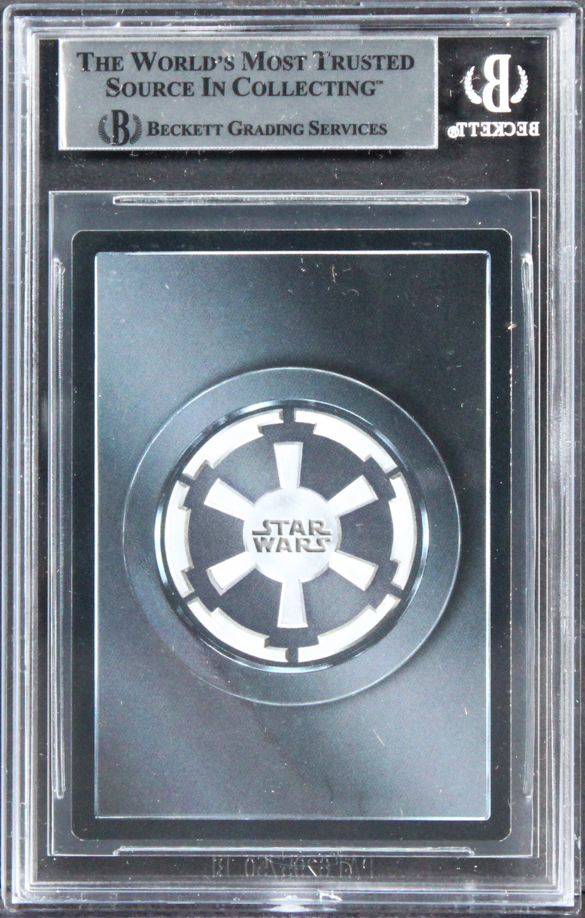 Star Wars (3) Huston, Owyeung & Bailey Signed 1999 SW Endor #28 Card BAS Slabbed