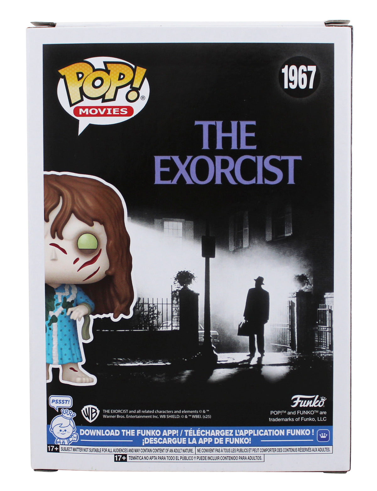 Linda Blair The Exorcist "Regan" Signed Regan #1967 Funko Pop Vinyl Figure BAS