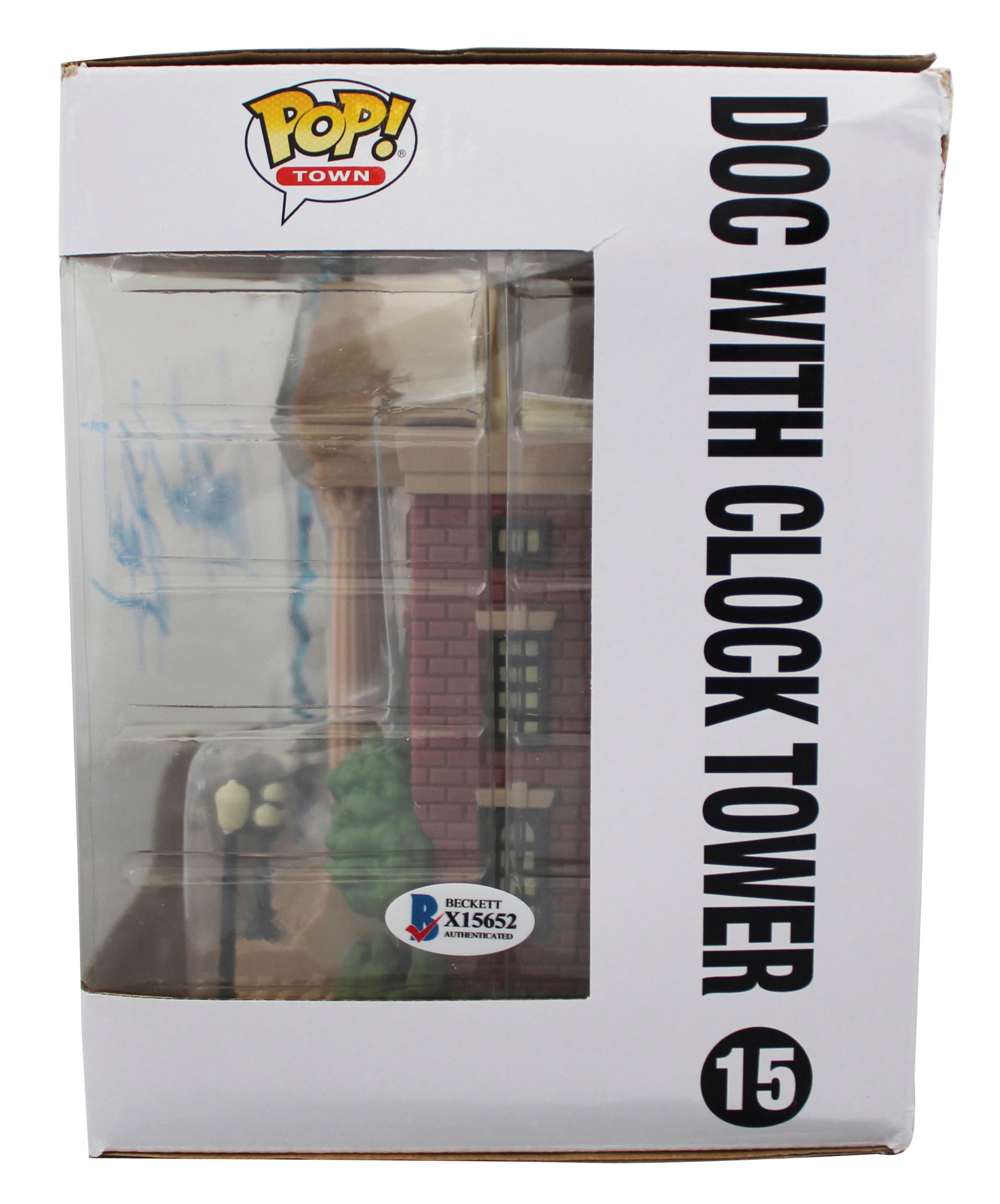 Christopher Lloyd Back To The Future Signed #15 Funko Pop Figure BAS #X15652