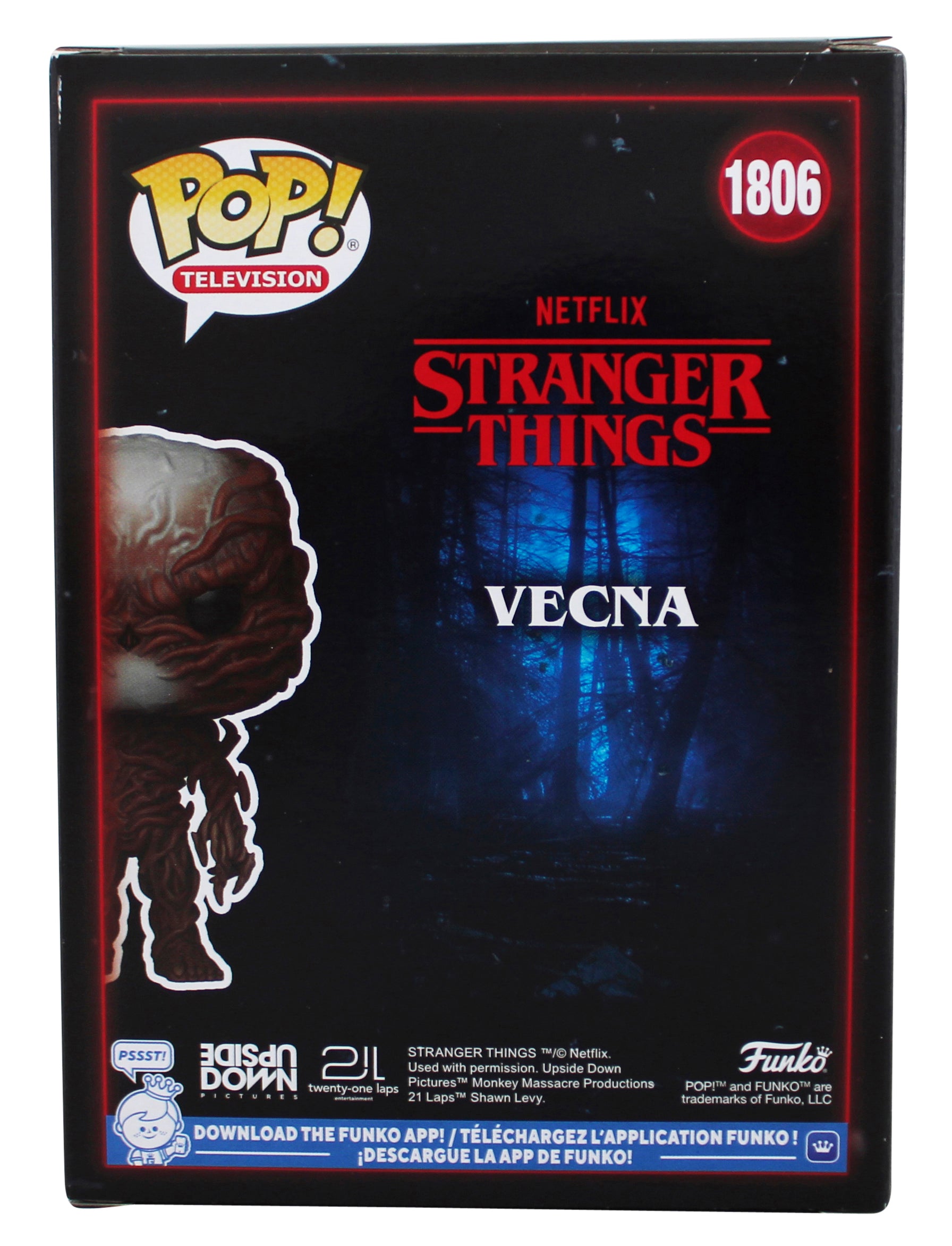 Matt & Ross Duffer Stranger Things Signed #1806 Funko Pop Figure PSA #AQ49665