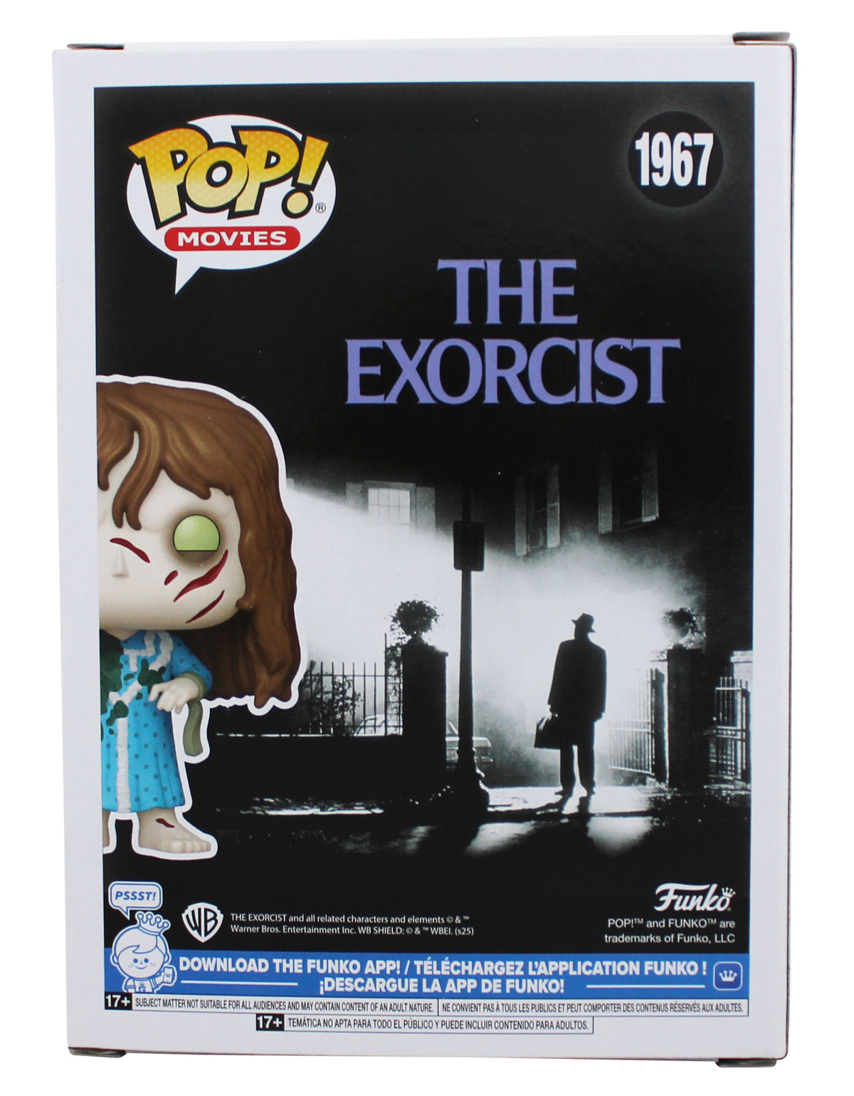 Linda Blair The Exorcist Signed Regan #1967 Funko Pop Figure BAS Wit #4W917758