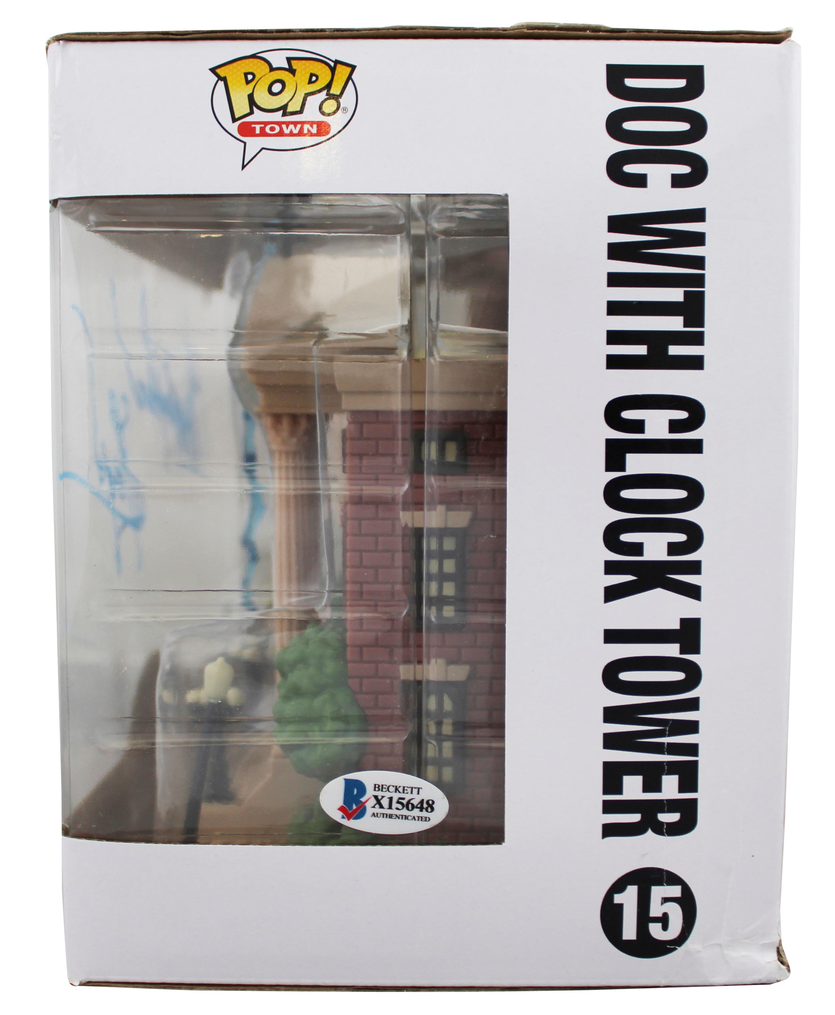 Christopher Lloyd Back To The Future Signed #15 Funko Pop Figure BAS #X15648