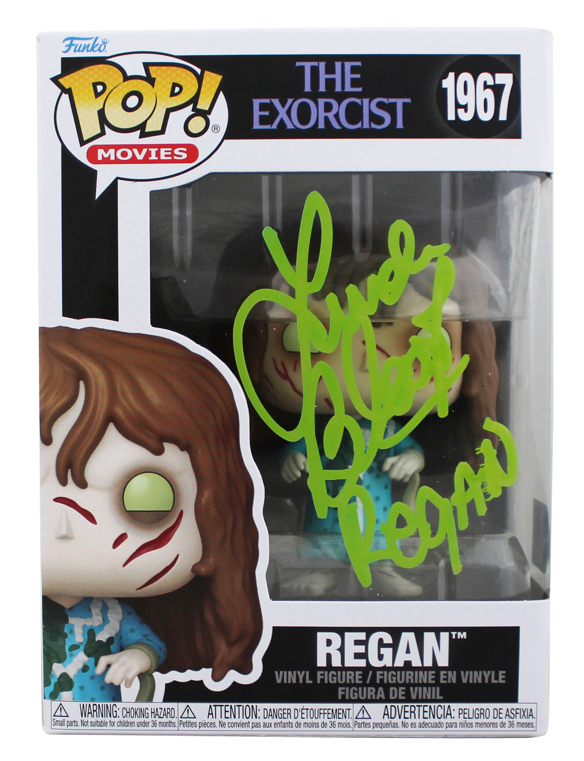 Linda Blair The Exorcist "Regan" Signed #1967 Funko Pop Figure BAS Wit #4W917777