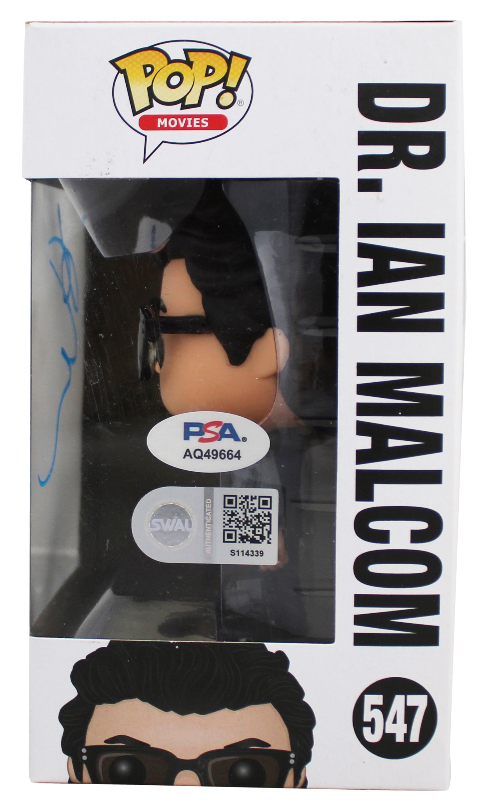 Jeff Goldblum Jurassic World Signed #547 Funko Pop Vinyl Figure PSA/DNA #AQ49664