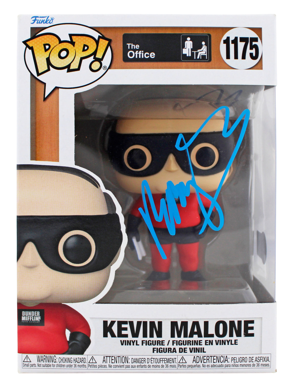 Brian Baumgartner The Office Authentic Signed #1175 Funko Pop Vinyl Figure BAS