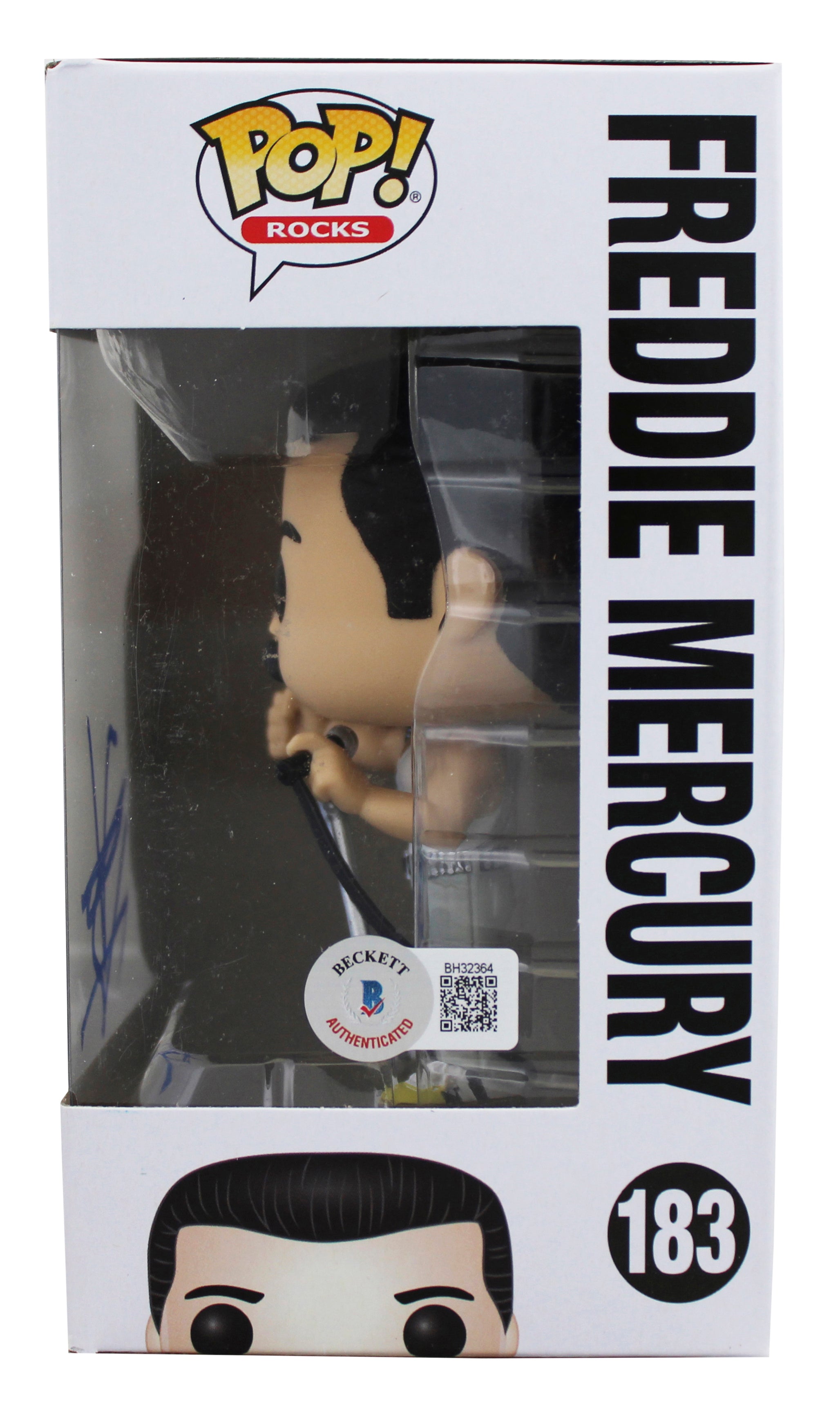 Rami Malek Bohemian Rhapsody Signed #183 Funko Pop Vinyl Figure BAS #BH32364