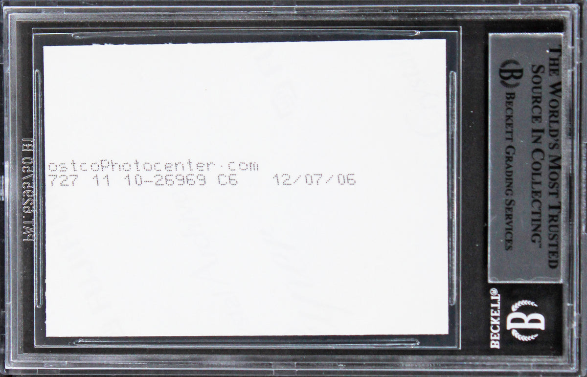 Ralph McQuarrie Star Wars Authentic Signed Custom Trading Card BAS Slabbed 1