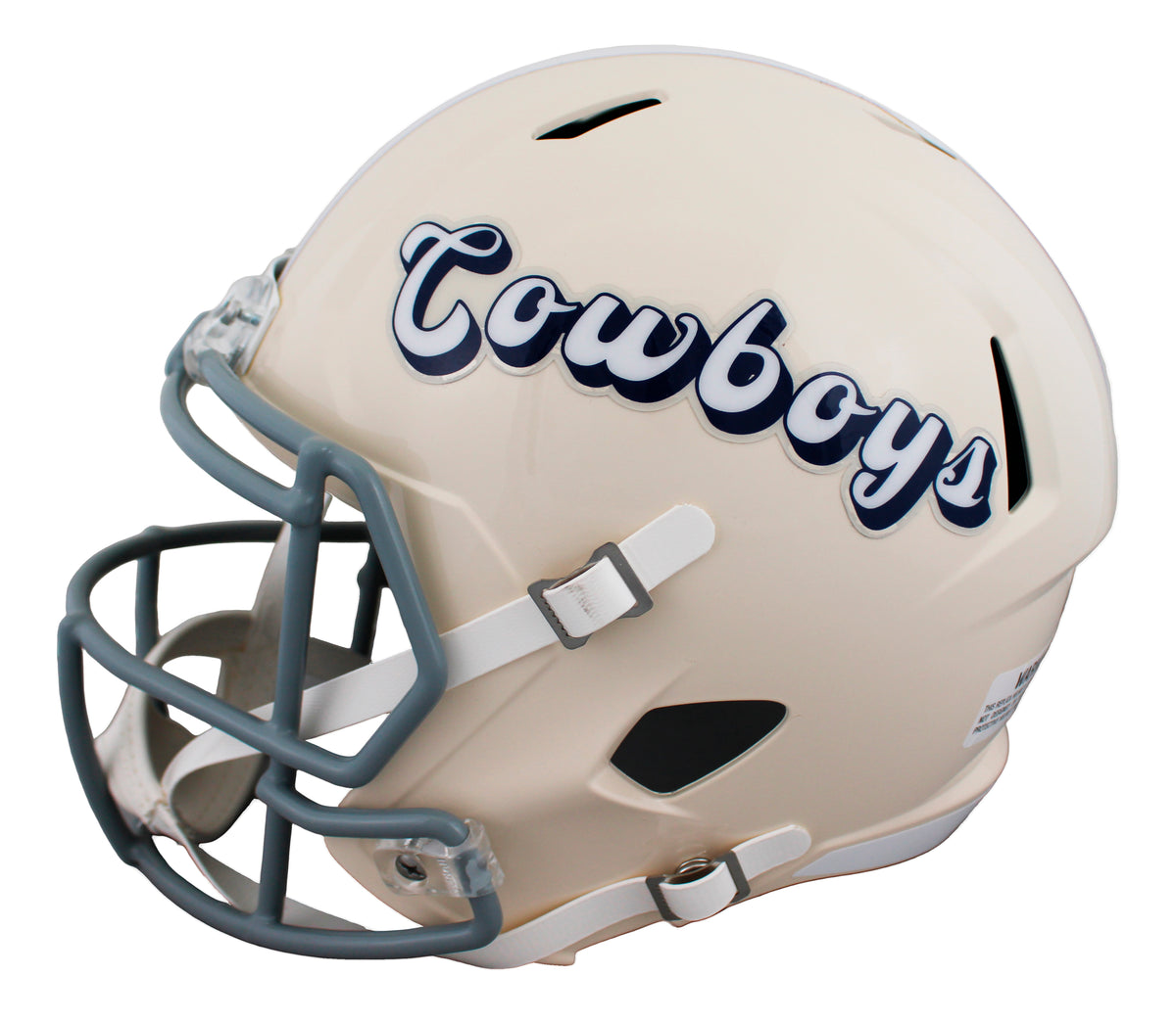 Cowboys Tony Dorsett Signed Retro Full Size Speed Rep Helmet BAS Witnessed 2