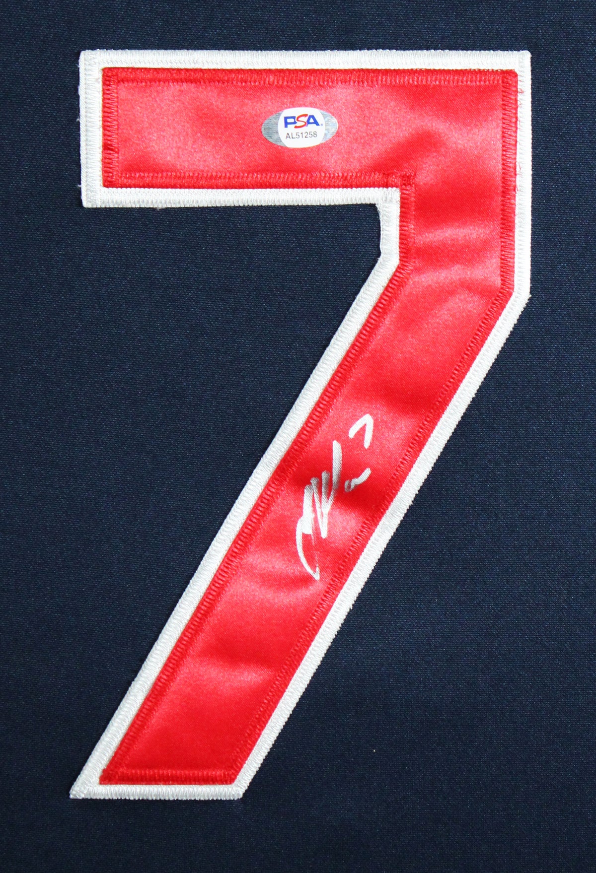 Twins Joe Mauer Signed Navy Blue Majestic Framed Jersey PSA/DNA #AL51258