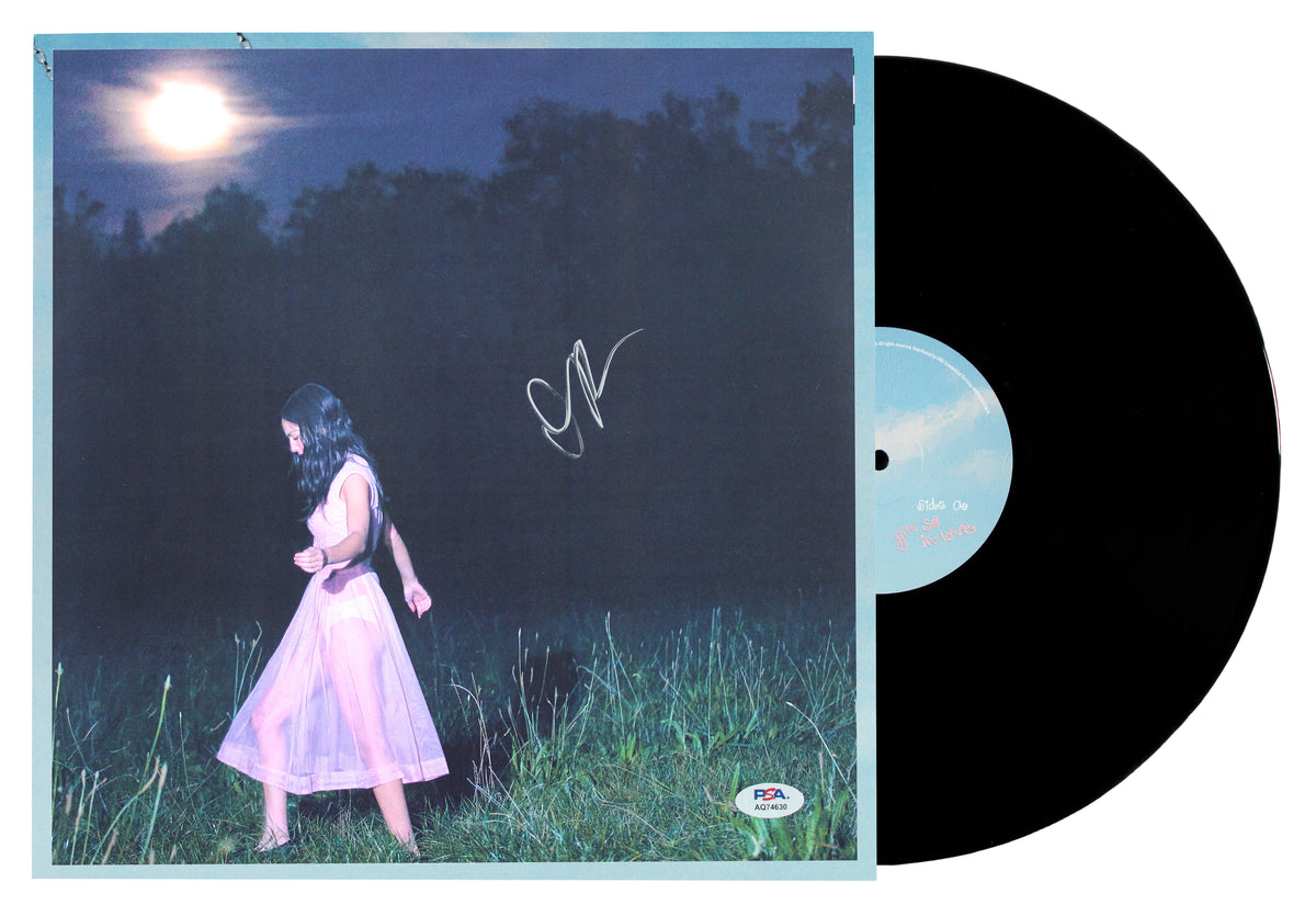 Olivia Rodrigo Authentic Signed Album Flat w/ Album & Vinyl PSA/DNA #AQ74630