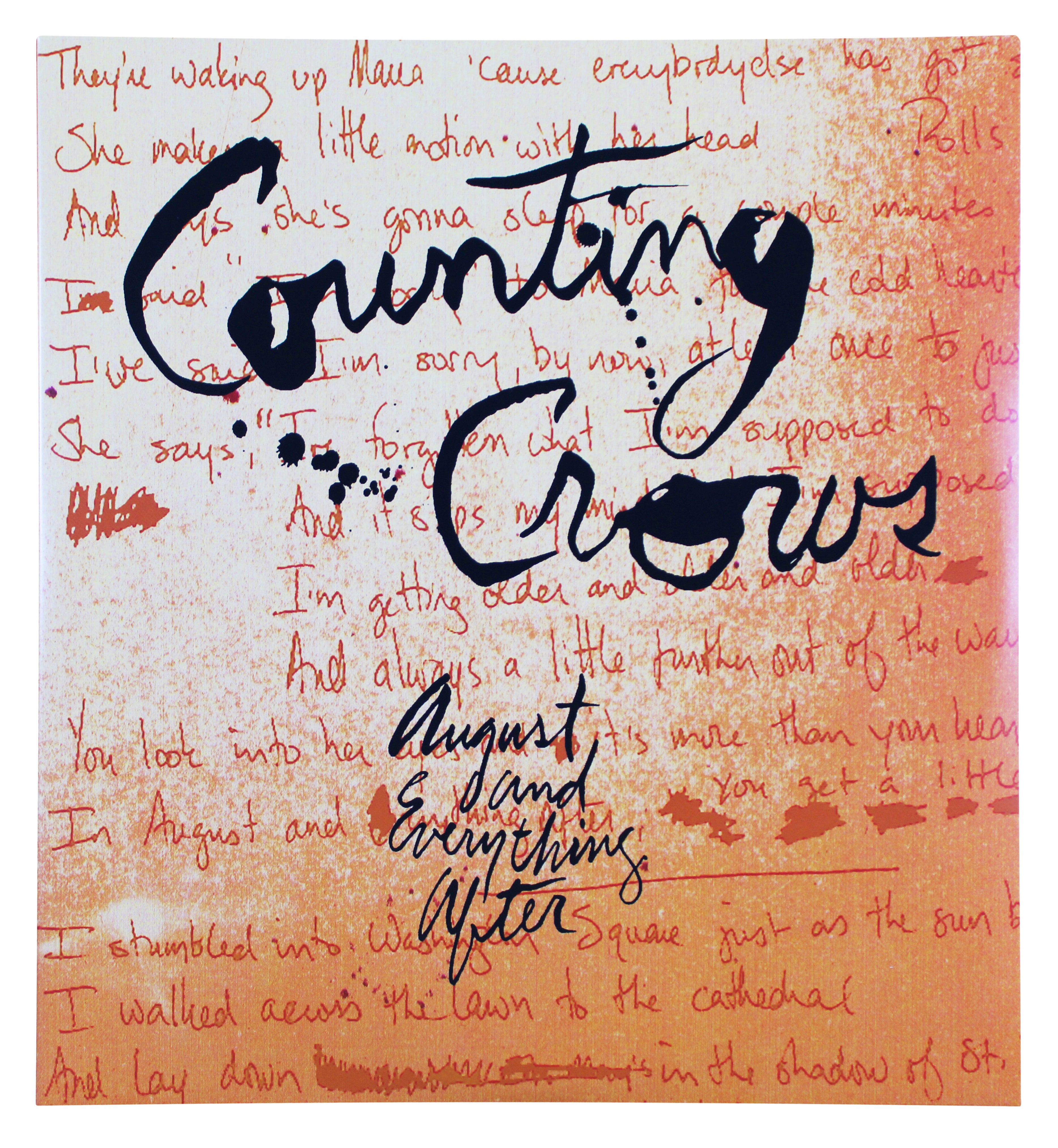 Adam Duritz Counting Crows Signed August and Everything After Album Flat JSA