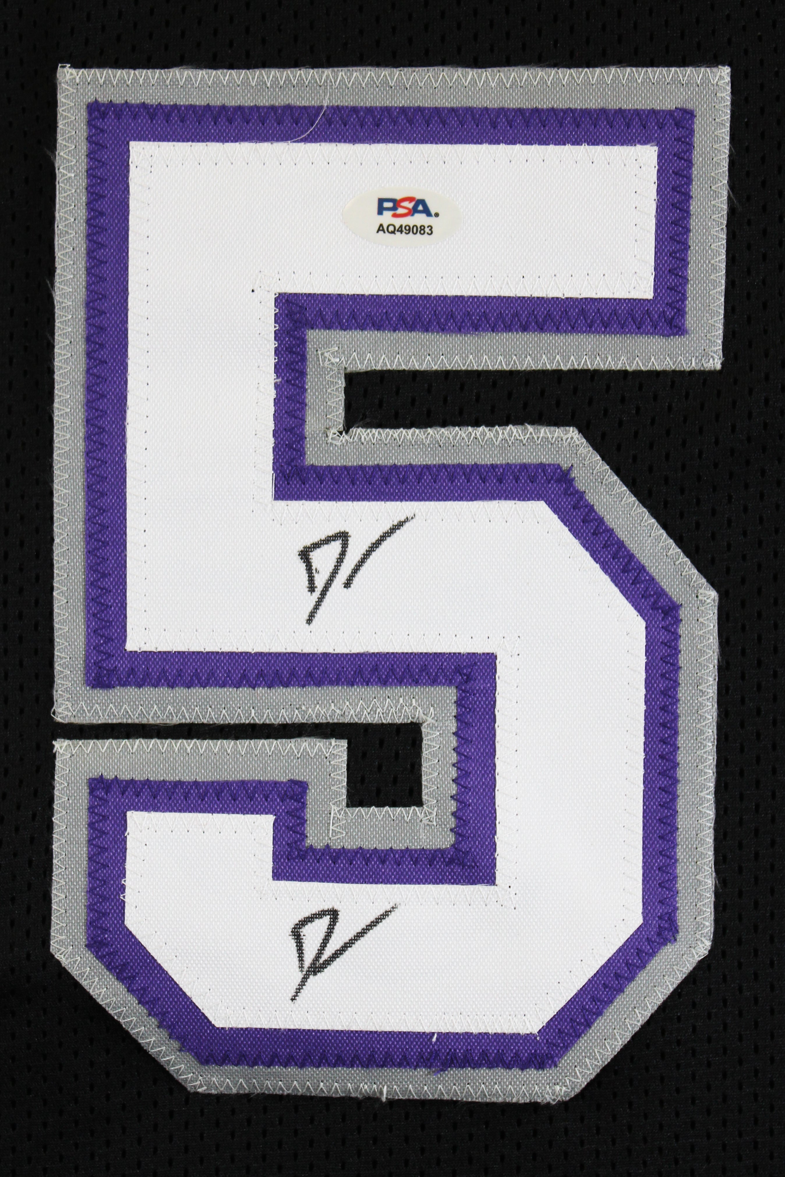 Jason Williams Authentic Signed Twice Black Pro Style Jersey PSA/DNA #AQ49083