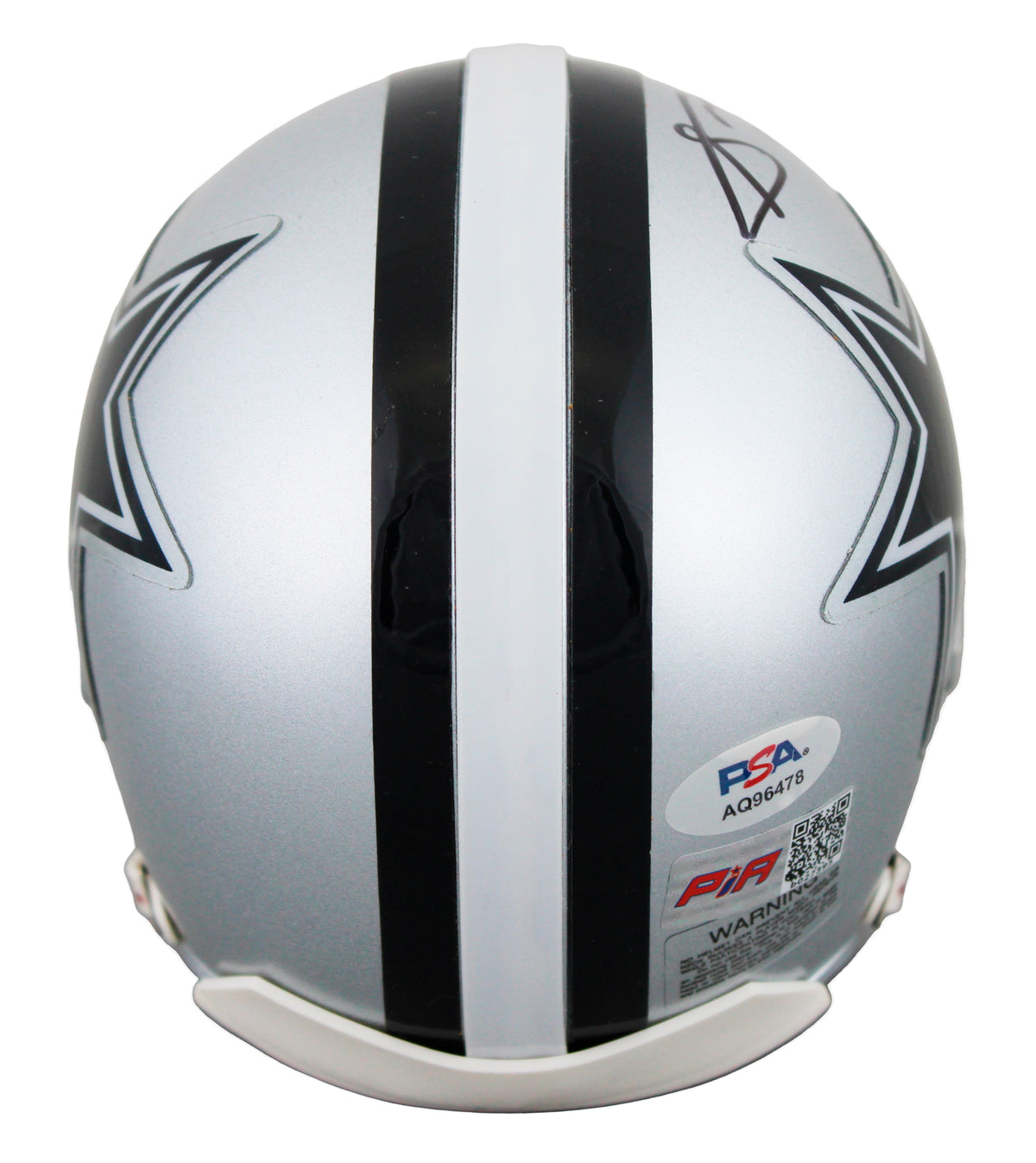 Cowboys Sam Williams Authentic Signed VSR4 Mini Helmet PSA/DNA #AQ96478