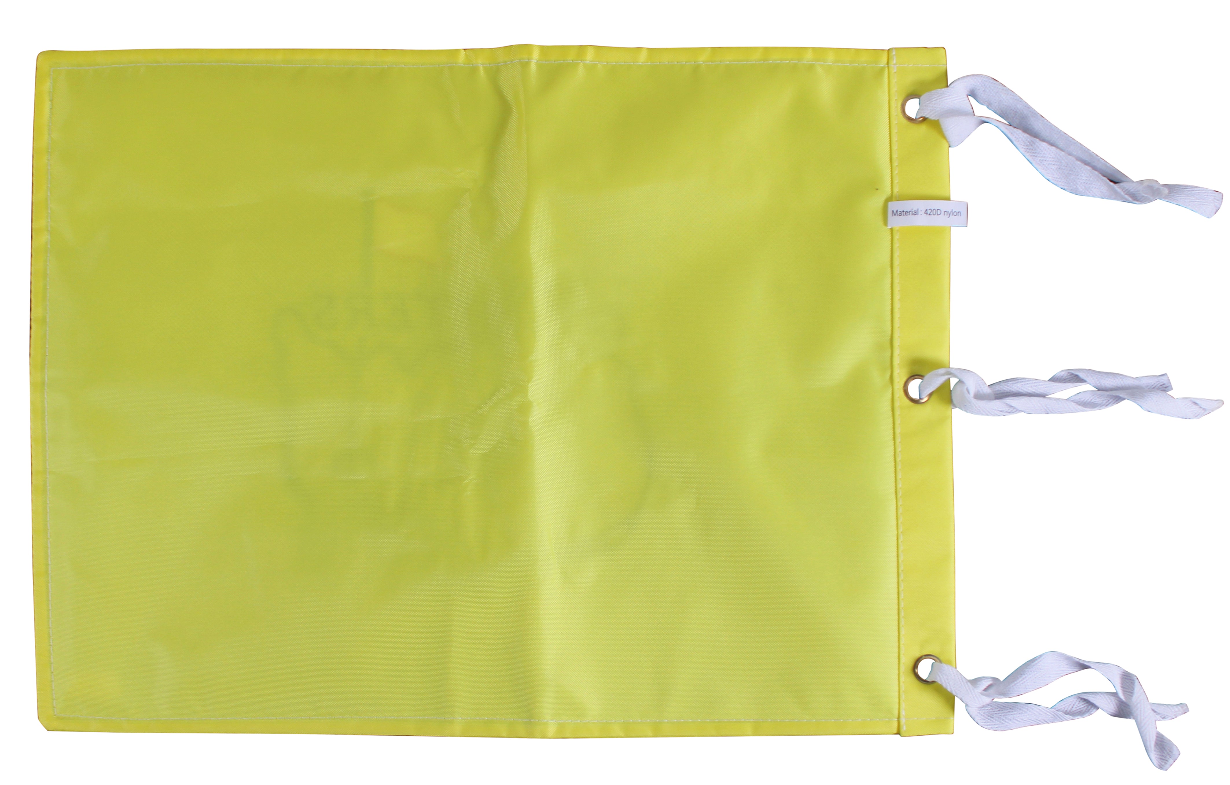 Jack Nicklaus Authentic Signed Undated Yellow Masters Pin Flag BAS LOA