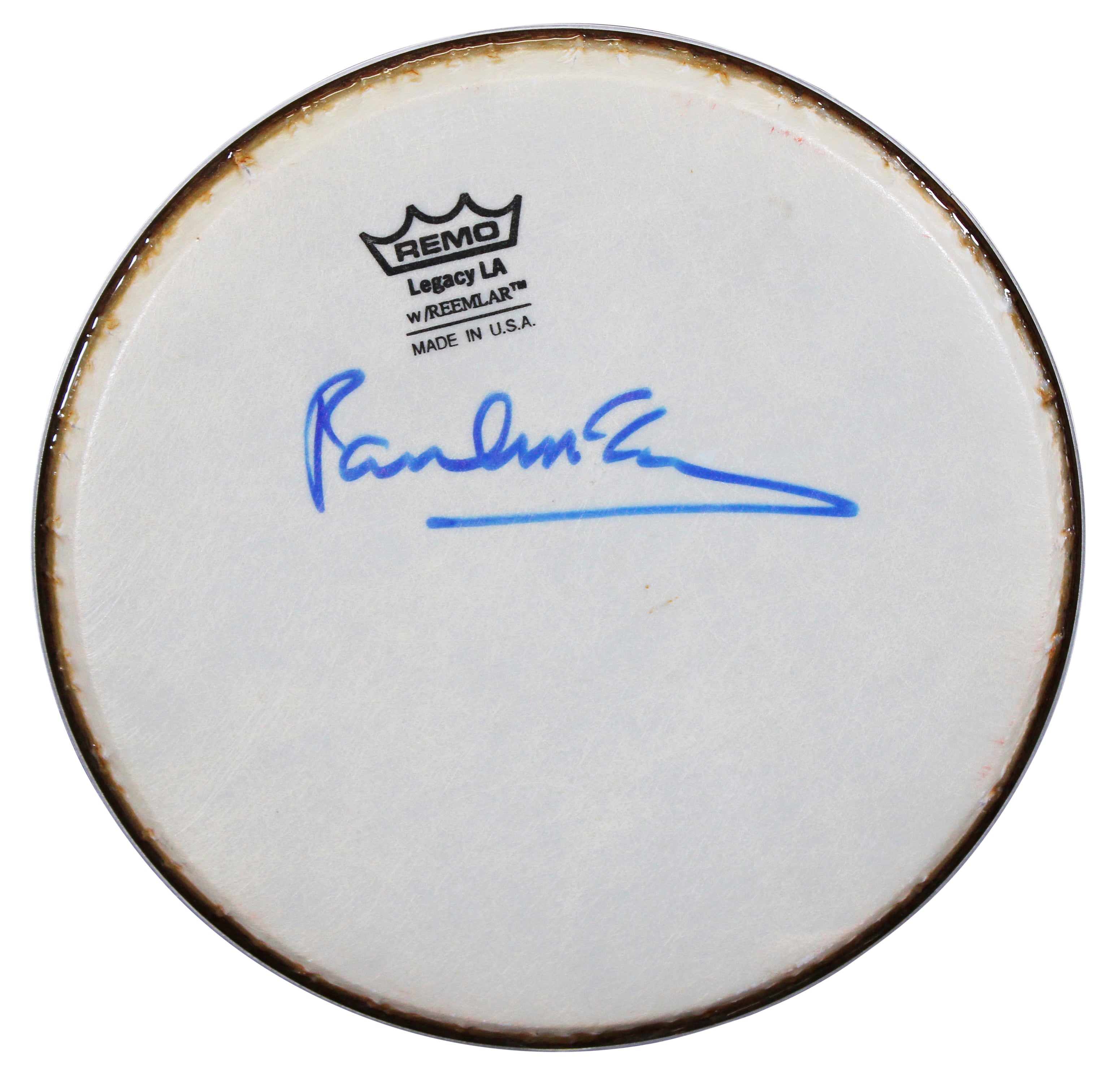 Paul McCartney The Beatles Authentic Signed 9 Inch Remo Drum Head BAS #AD04337
