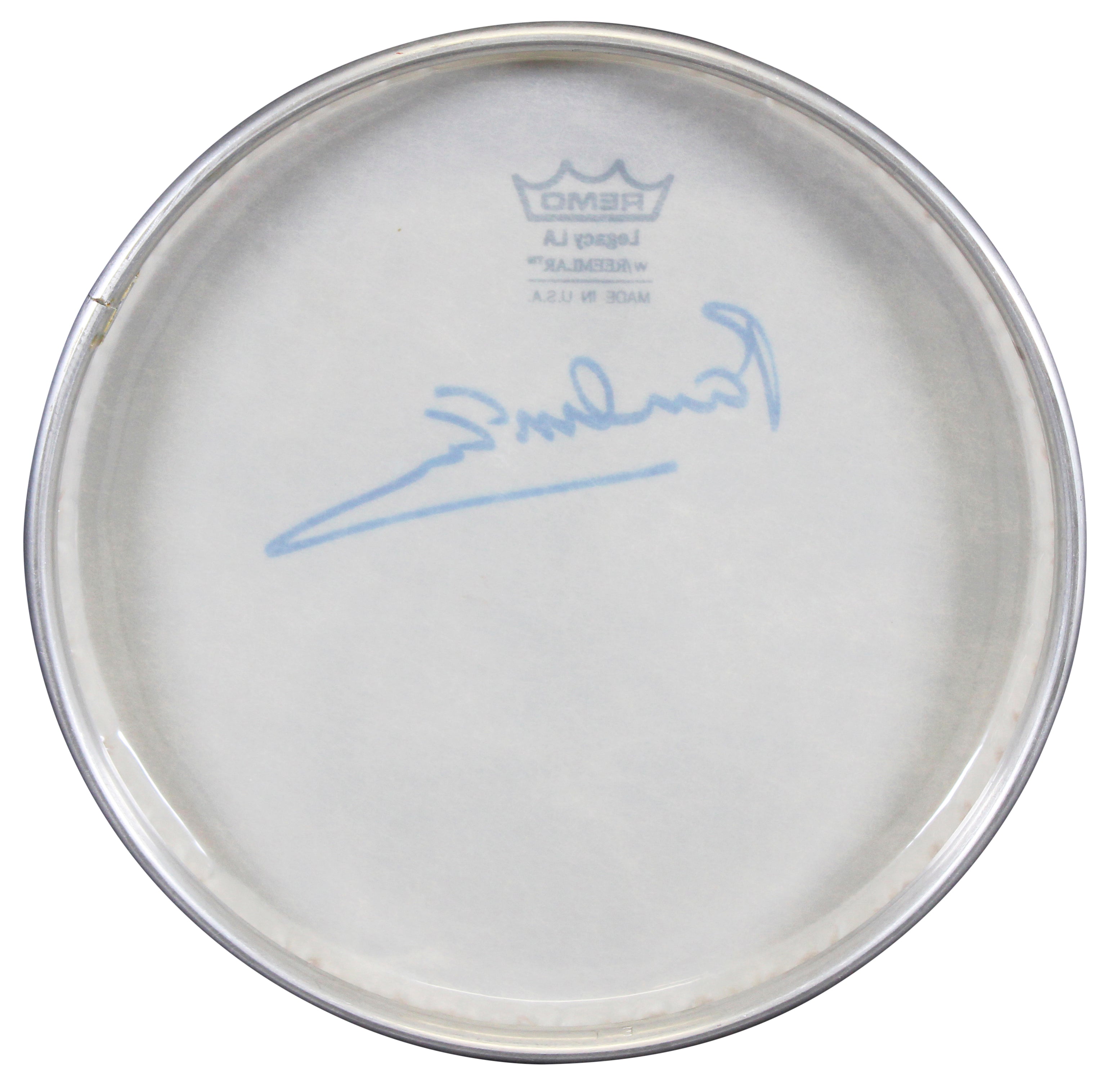Paul McCartney The Beatles Authentic Signed 9 Inch Remo Drum Head BAS #AD04337