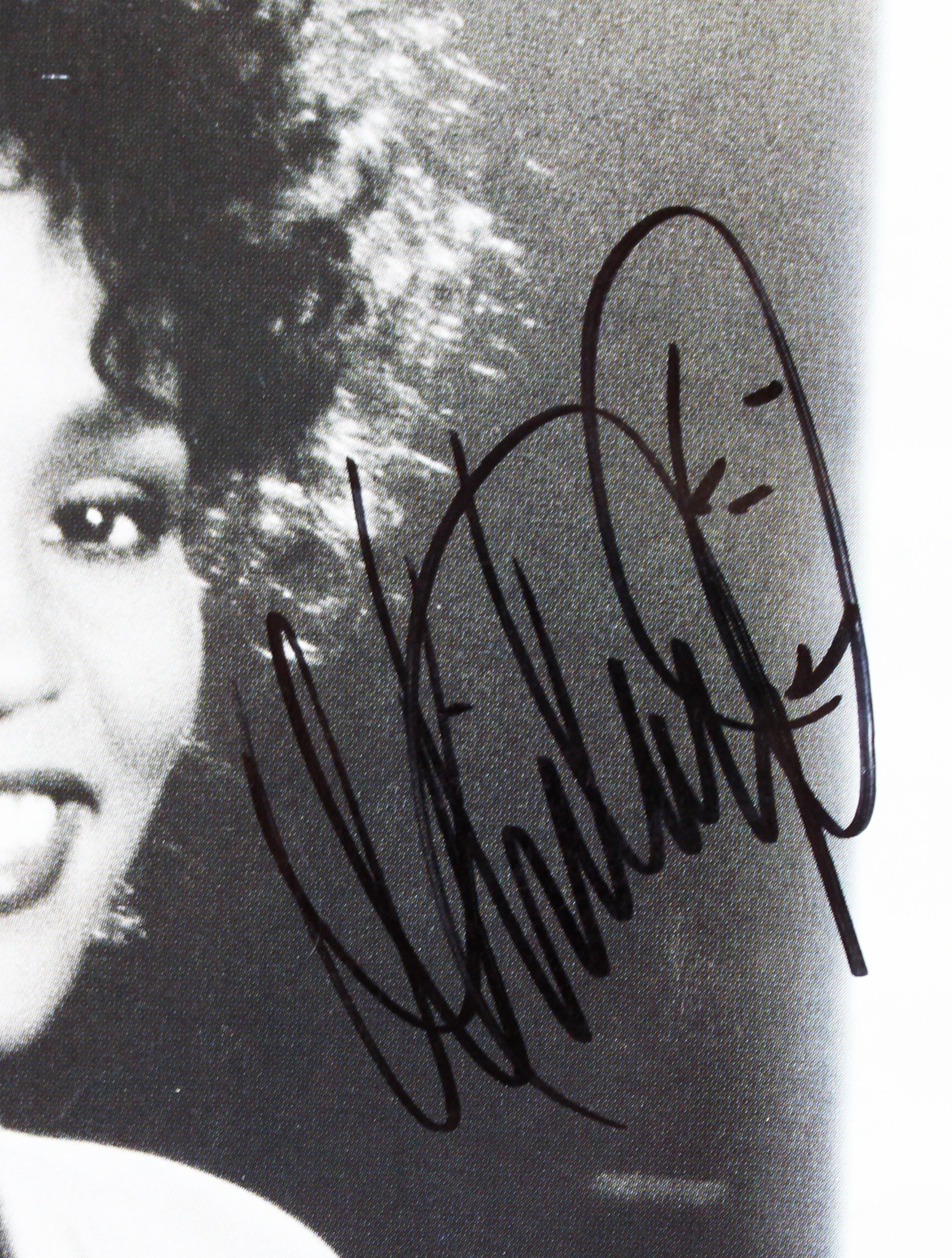 Whitney Houston Signed Love Will Save the Day 45 RPM Album Cover JSA #ZZ07458