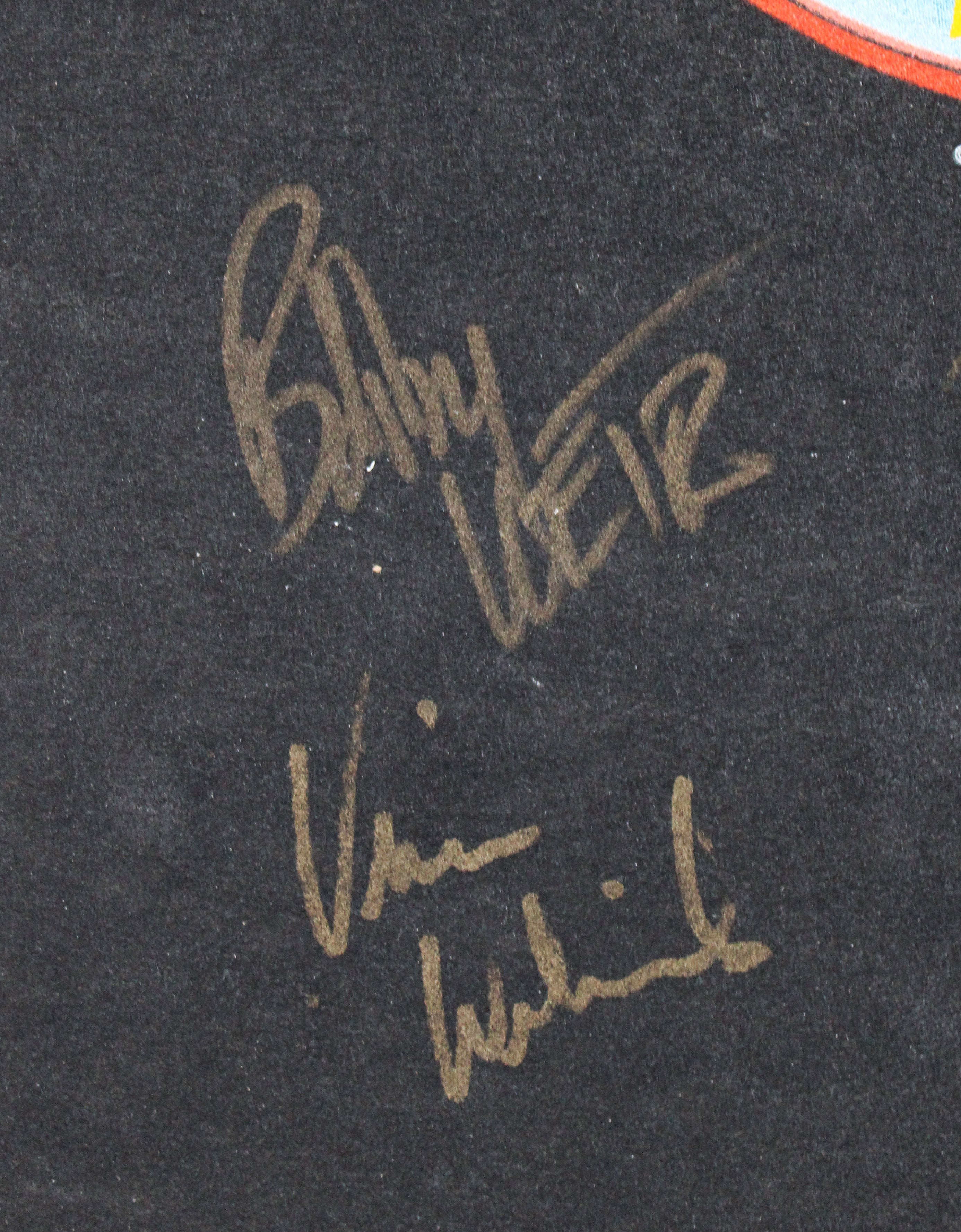 Grateful Dead (6) Garcia, Weir, Lesh Signed 16x20 1986 Felt Tour Poster BAS LOA