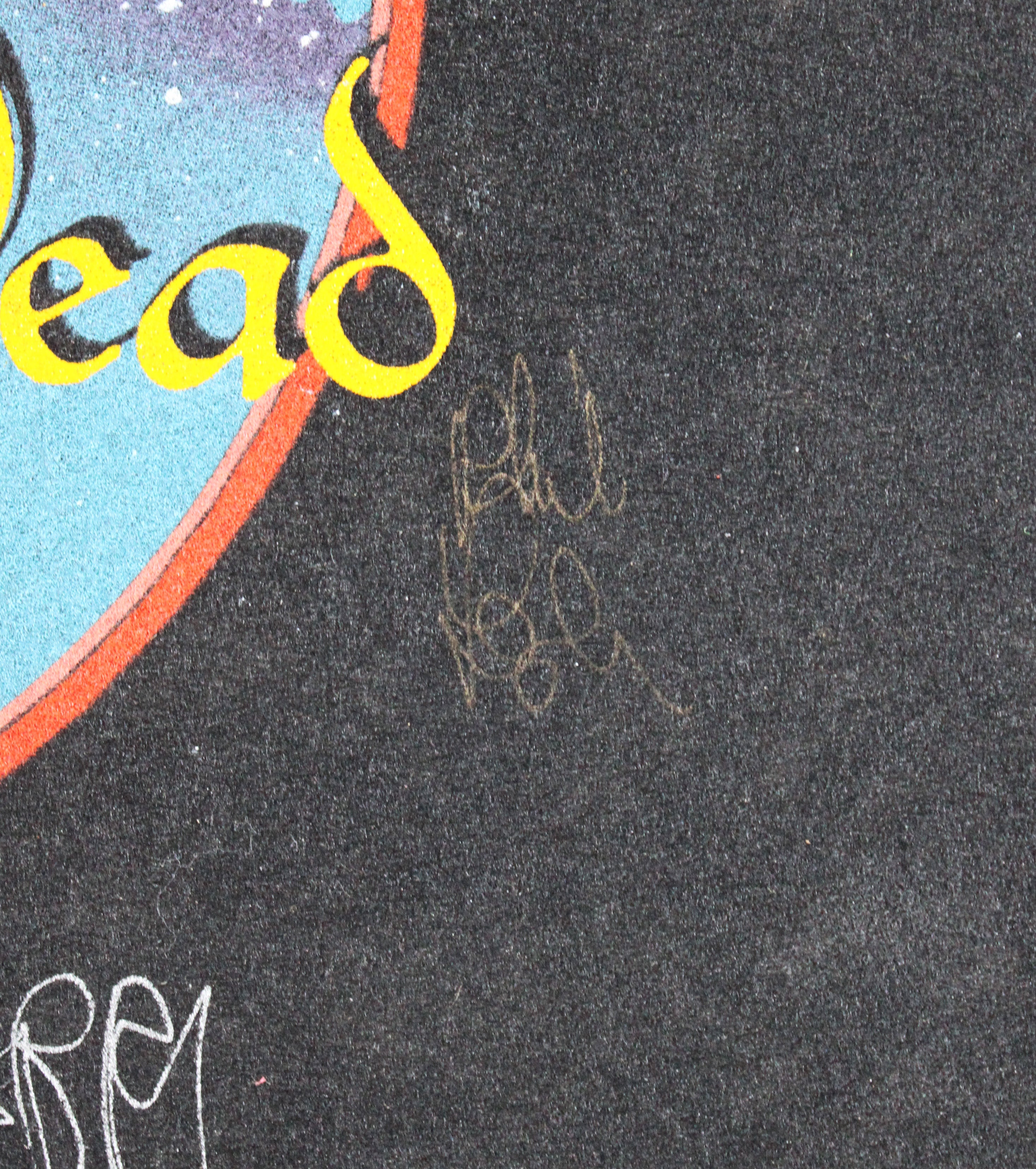 Grateful Dead (6) Garcia, Weir, Lesh Signed 16x20 1986 Felt Tour Poster BAS LOA