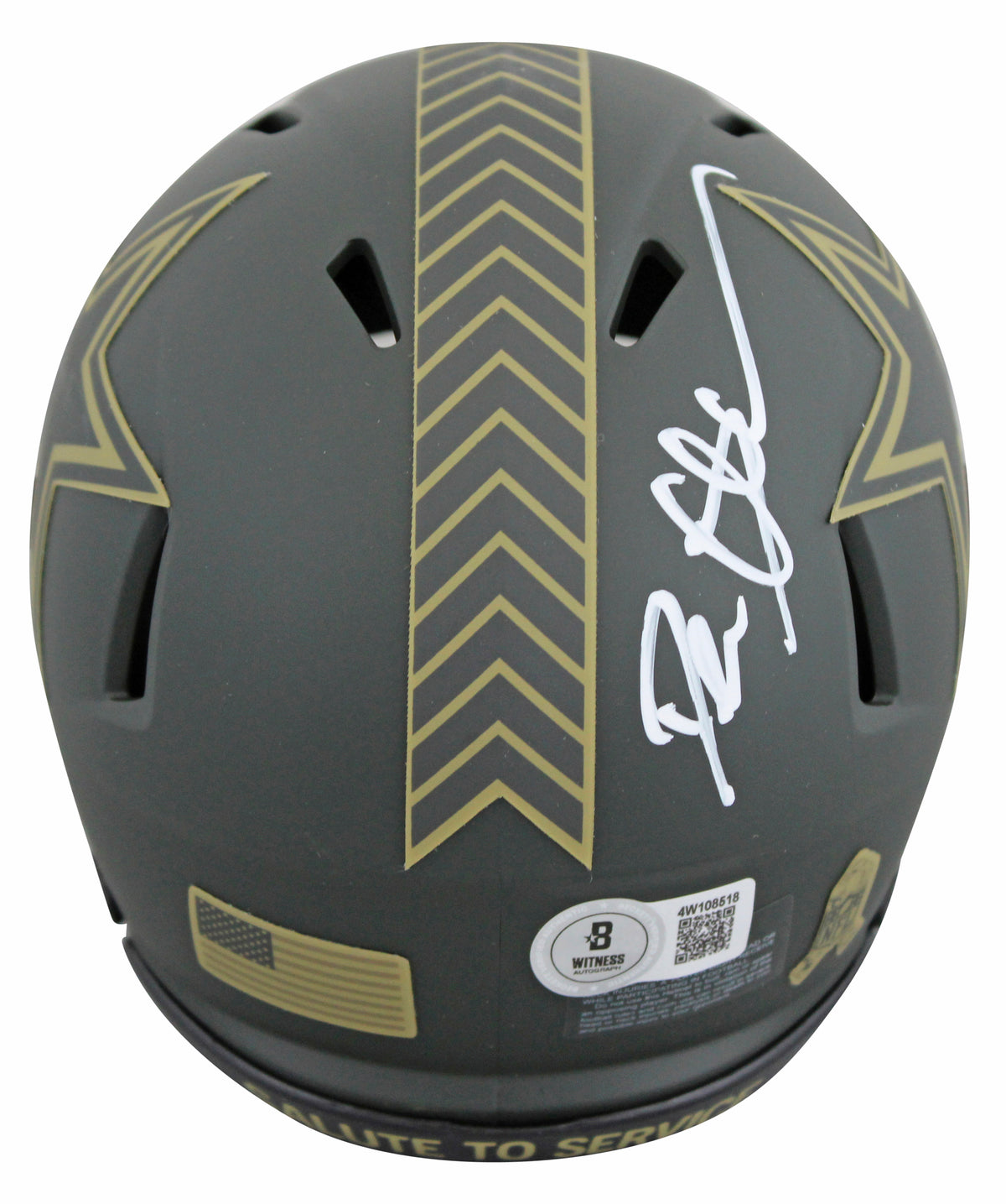 Cowboys Deion Sanders Signed STS IV Speed Mini Helmet BAS Witnessed #4W108518