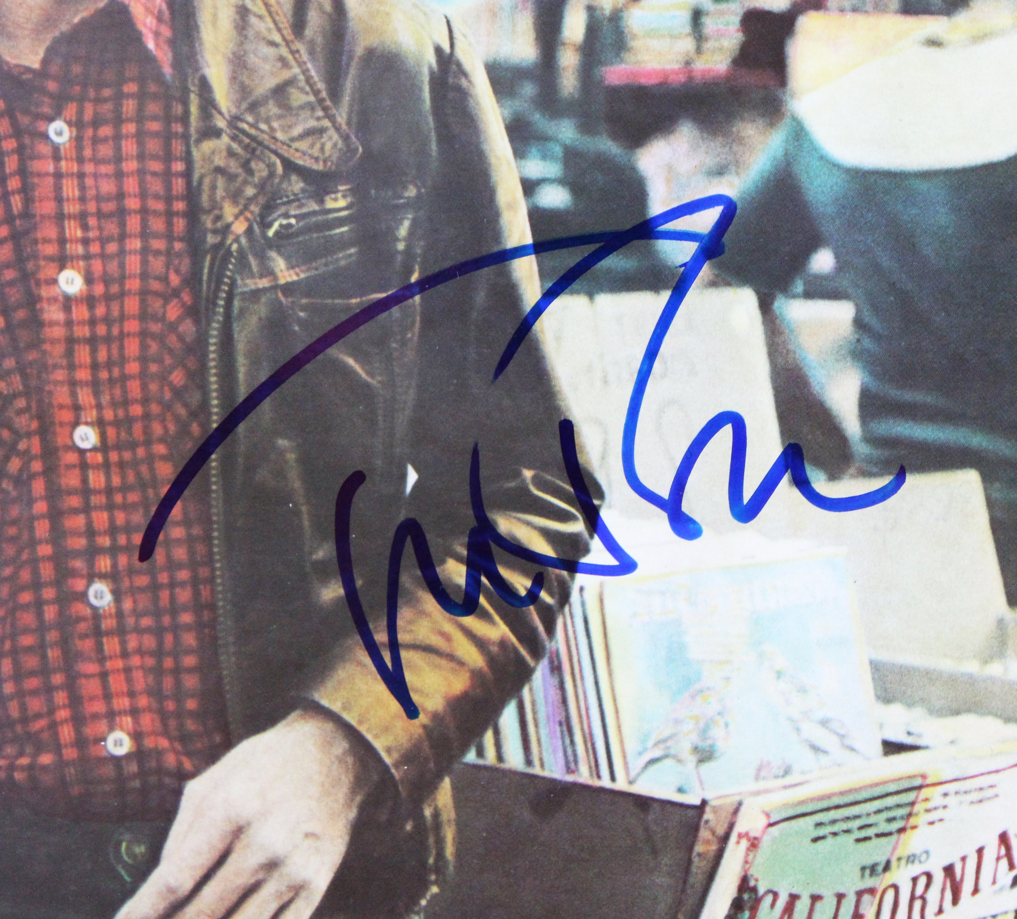 Tom Petty Authentic Signed Hard Promises Album Cover W/ Vinyl BAS #AE02801