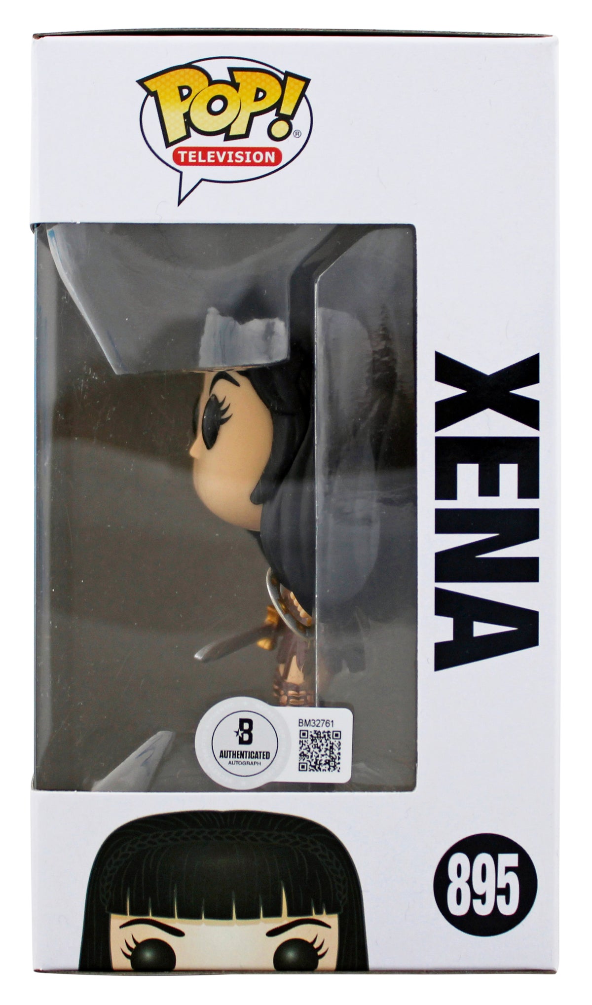 Lucy Lawless Xena Warrior Princess Signed #895 Funko Pop Vinyl Figure BAS