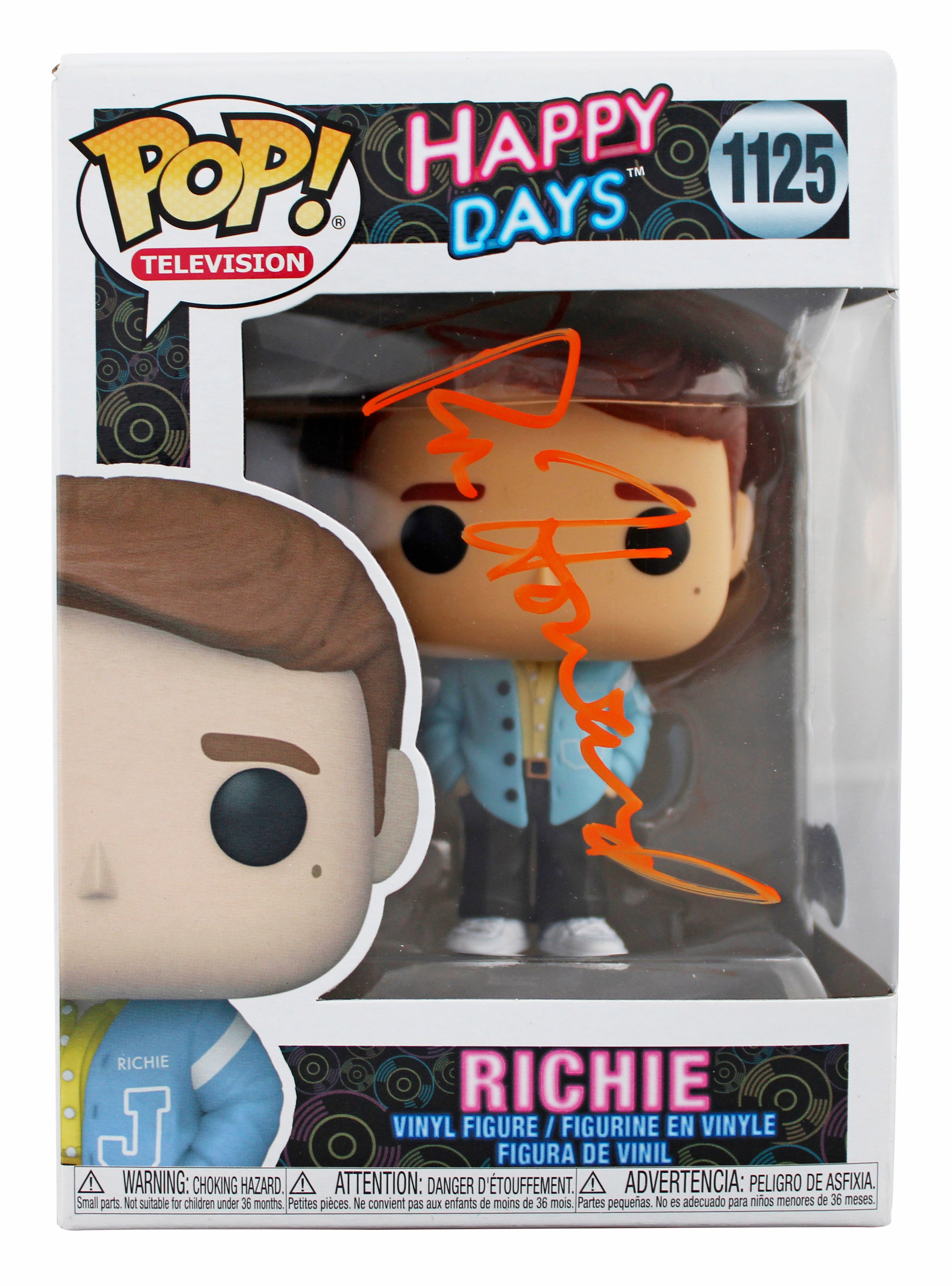 Ron Howard Happy Days Authentic Signed Richie #1125 Funko Pop Vinyl Figure BAS