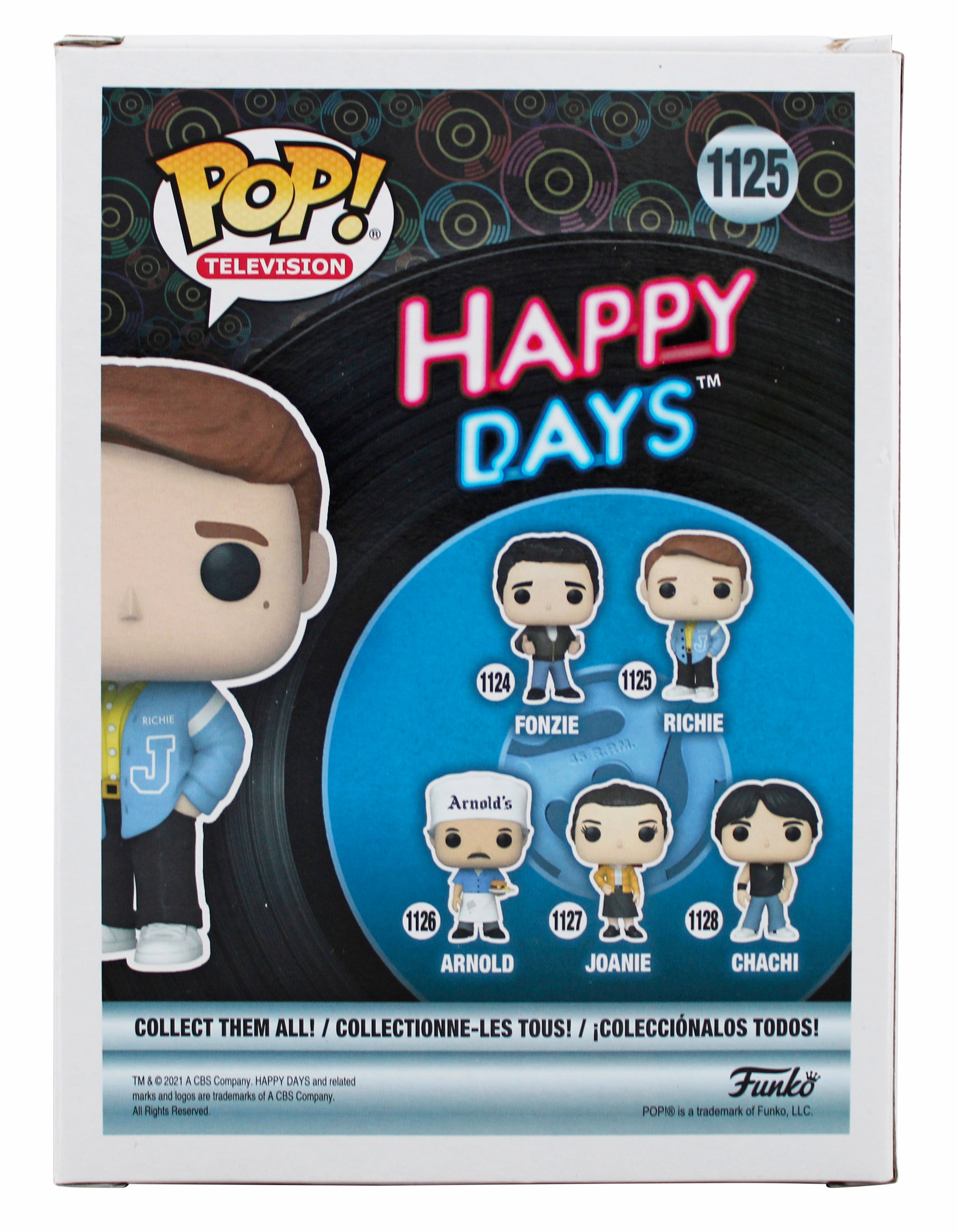 Ron Howard Happy Days Authentic Signed Richie #1125 Funko Pop Vinyl Figure BAS