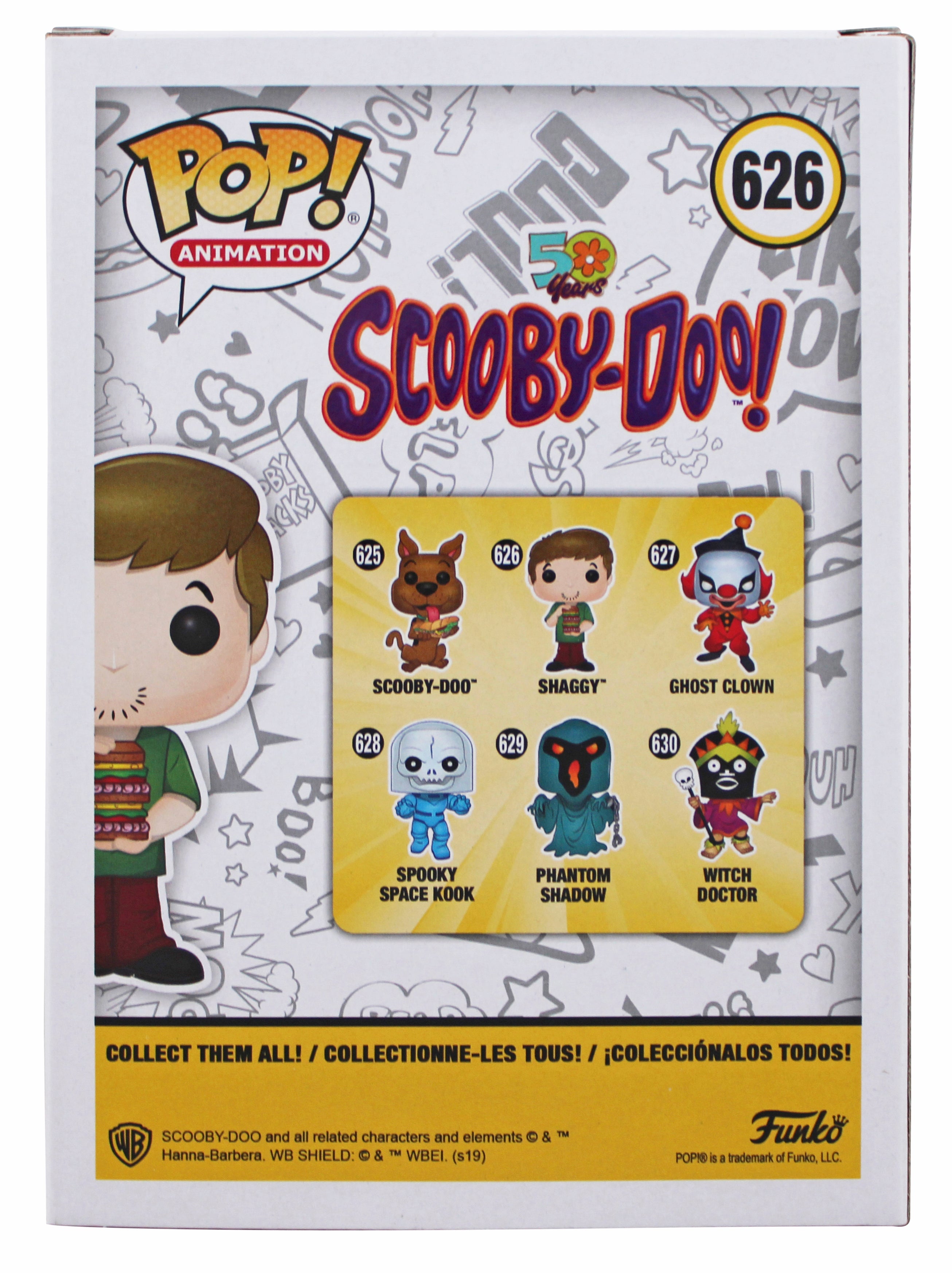 Matthew Lillard Scooby-Doo "Zoinks!" Signed #626 Funko Pop Vinyl Figure BAS Wit