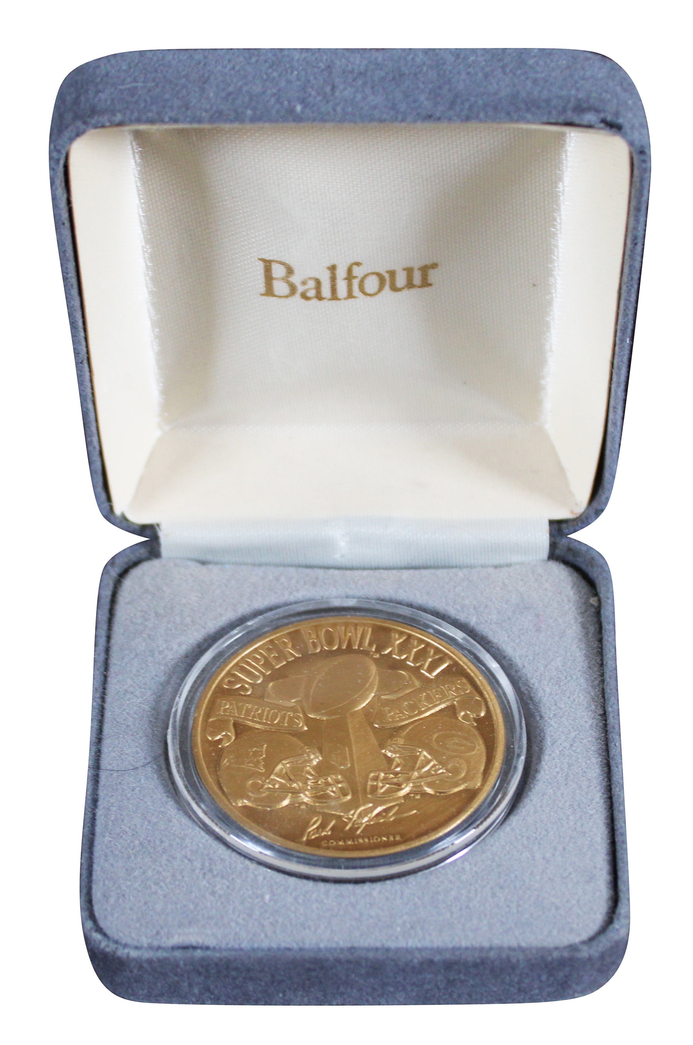 Balfour NFL Super Bowl XXXI Commemorative Bronze Coin LE #11679/20000 Un-signed