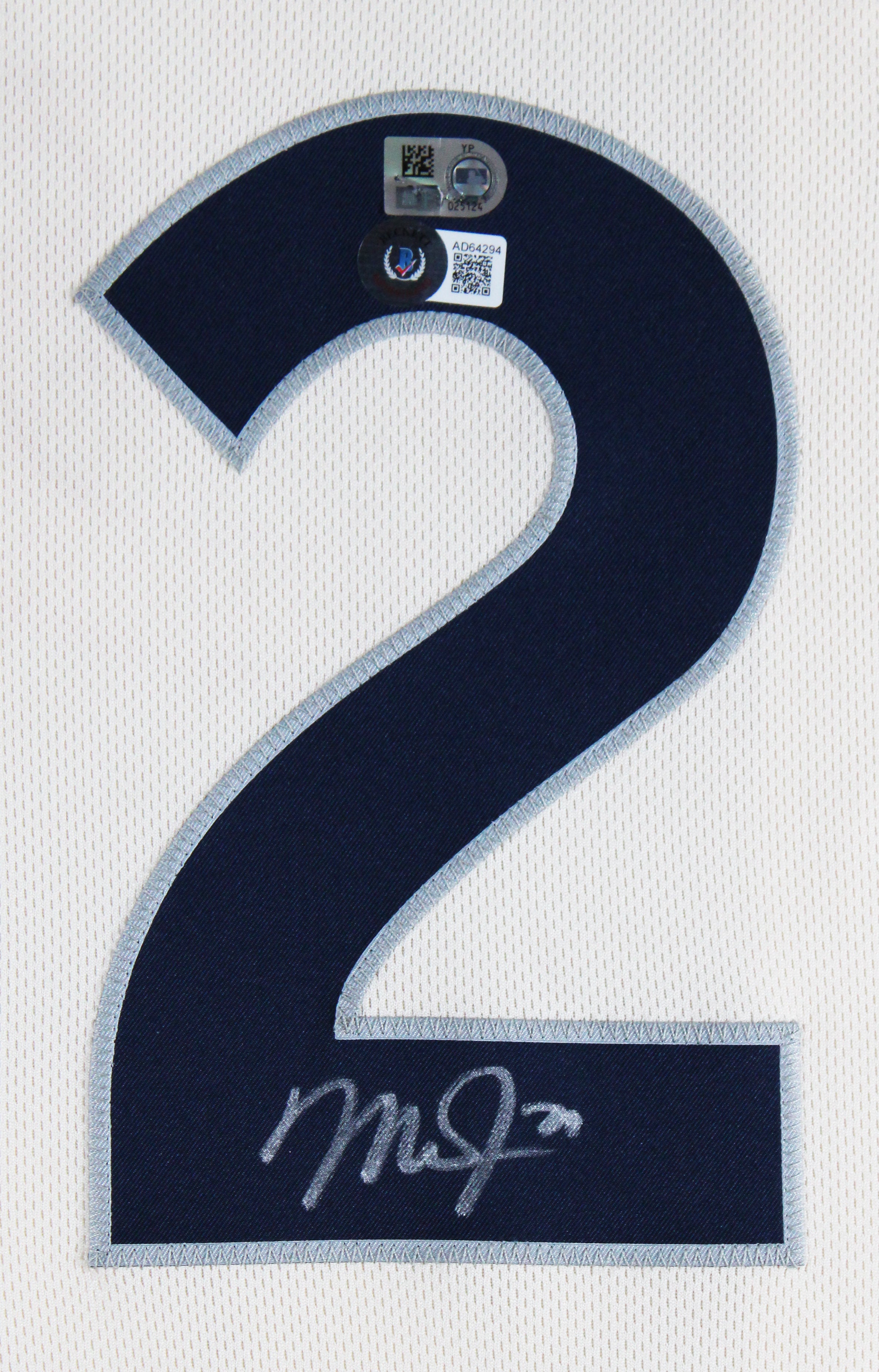 Angels Mike Trout Signed White Nike City Connect Framed Jersey BAS #AD64294