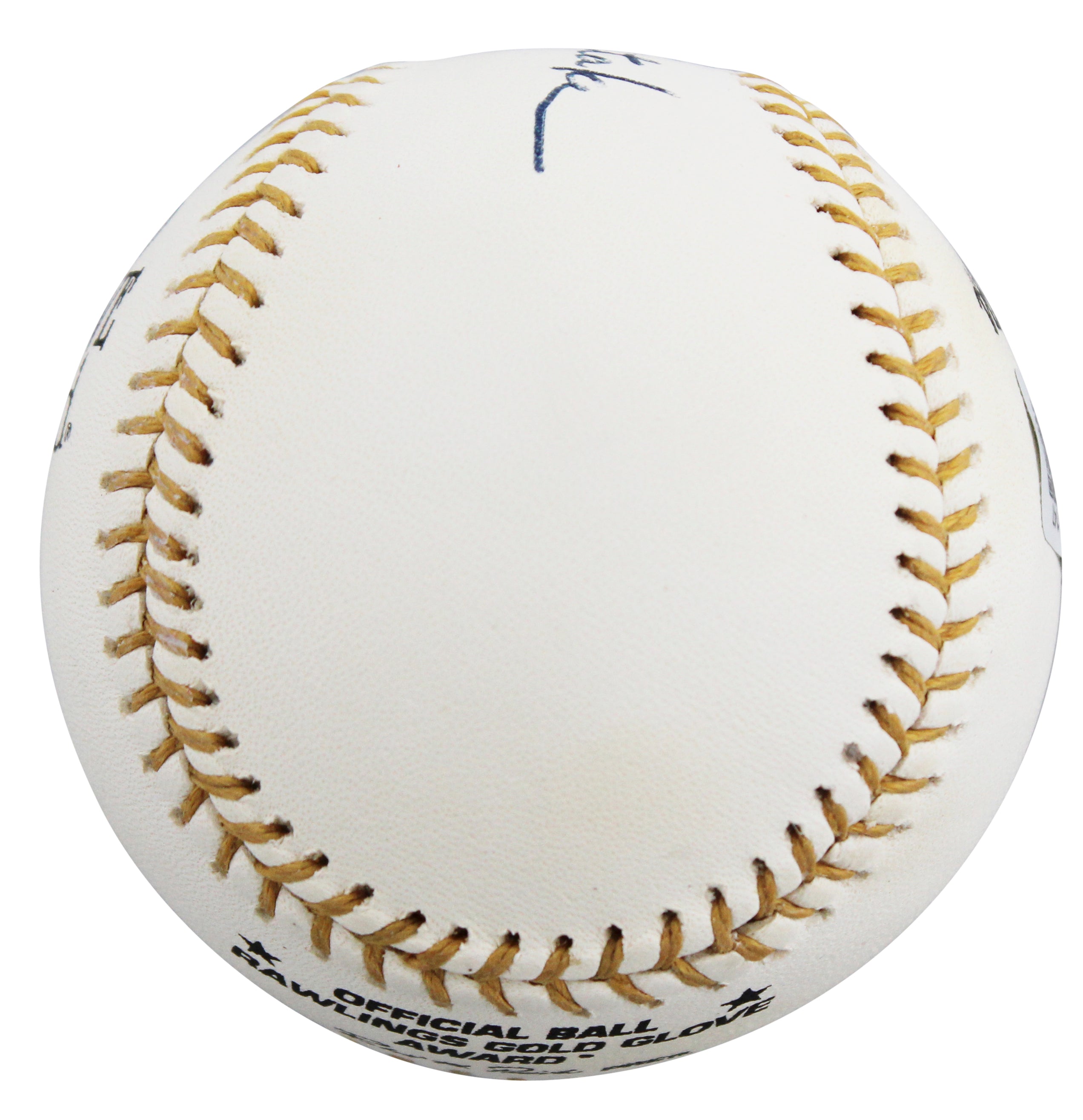 Tigers Lou Whitaker Signed Rawlings Gold Glove Logo OML Baseball BAS #BV01147