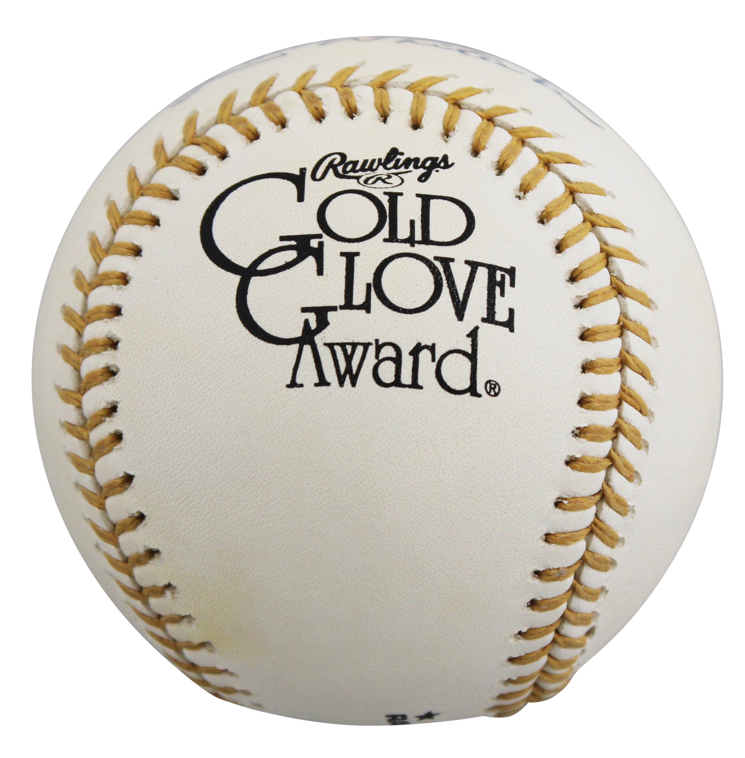 Tigers Lou Whitaker Signed Rawlings Gold Glove Logo OML Baseball BAS #BV01150