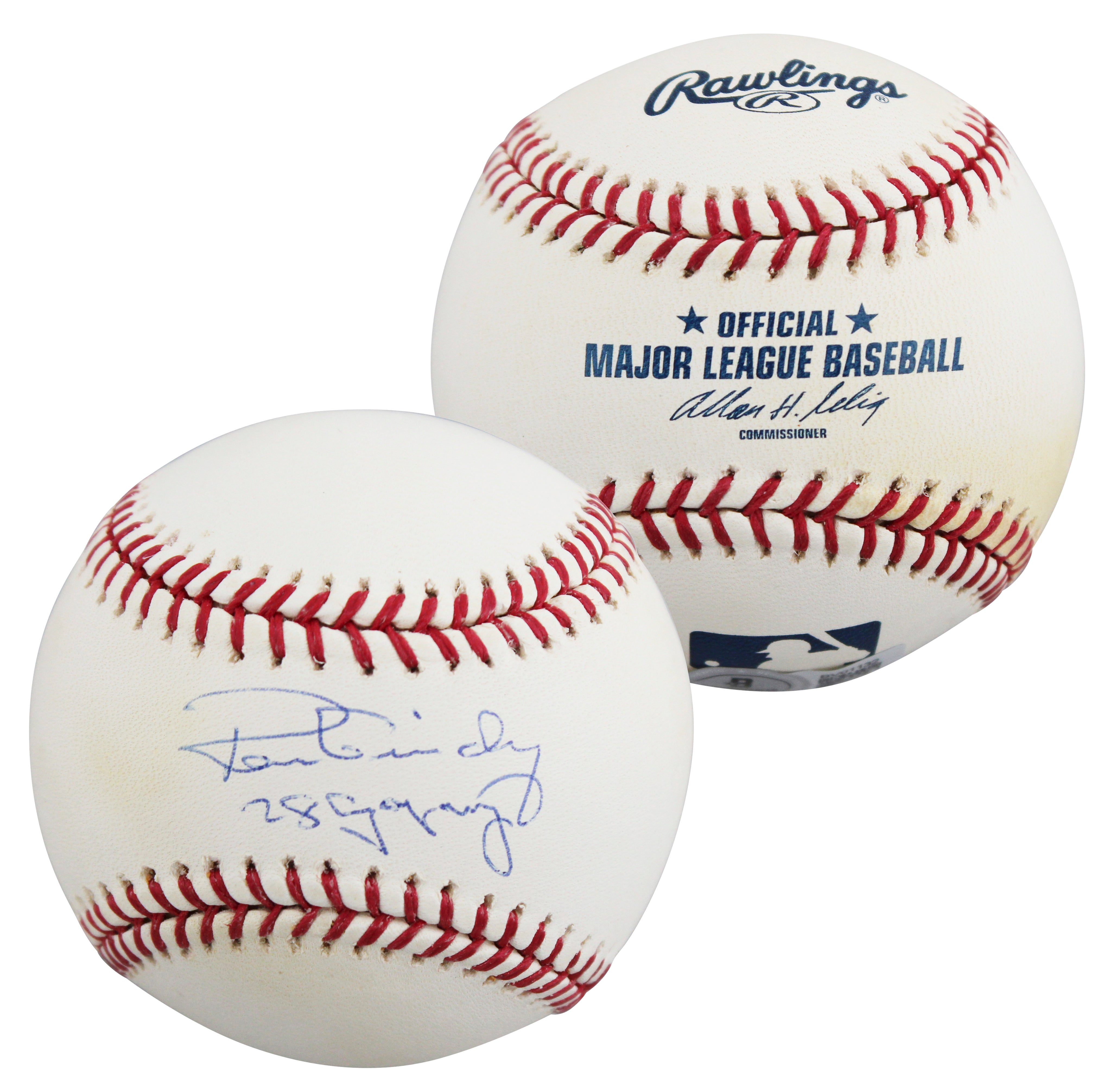 Yankees Ron Guidry "78 Cy Young" Authentic Signed OML Baseball BAS #BV01132