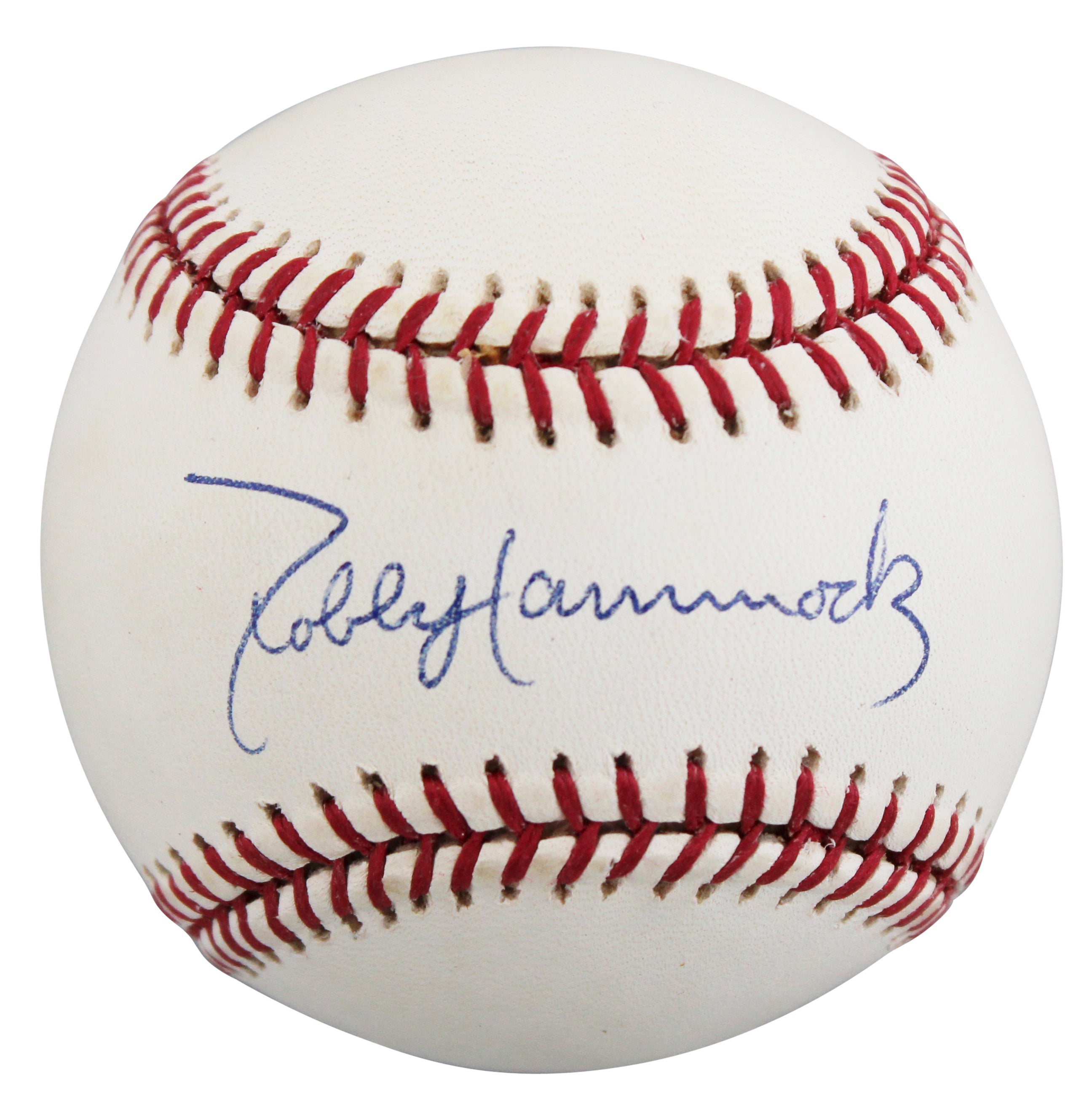 D-Backs Robby Hammock Authentic Signed OML Baseball Autographed BAS #BV01131