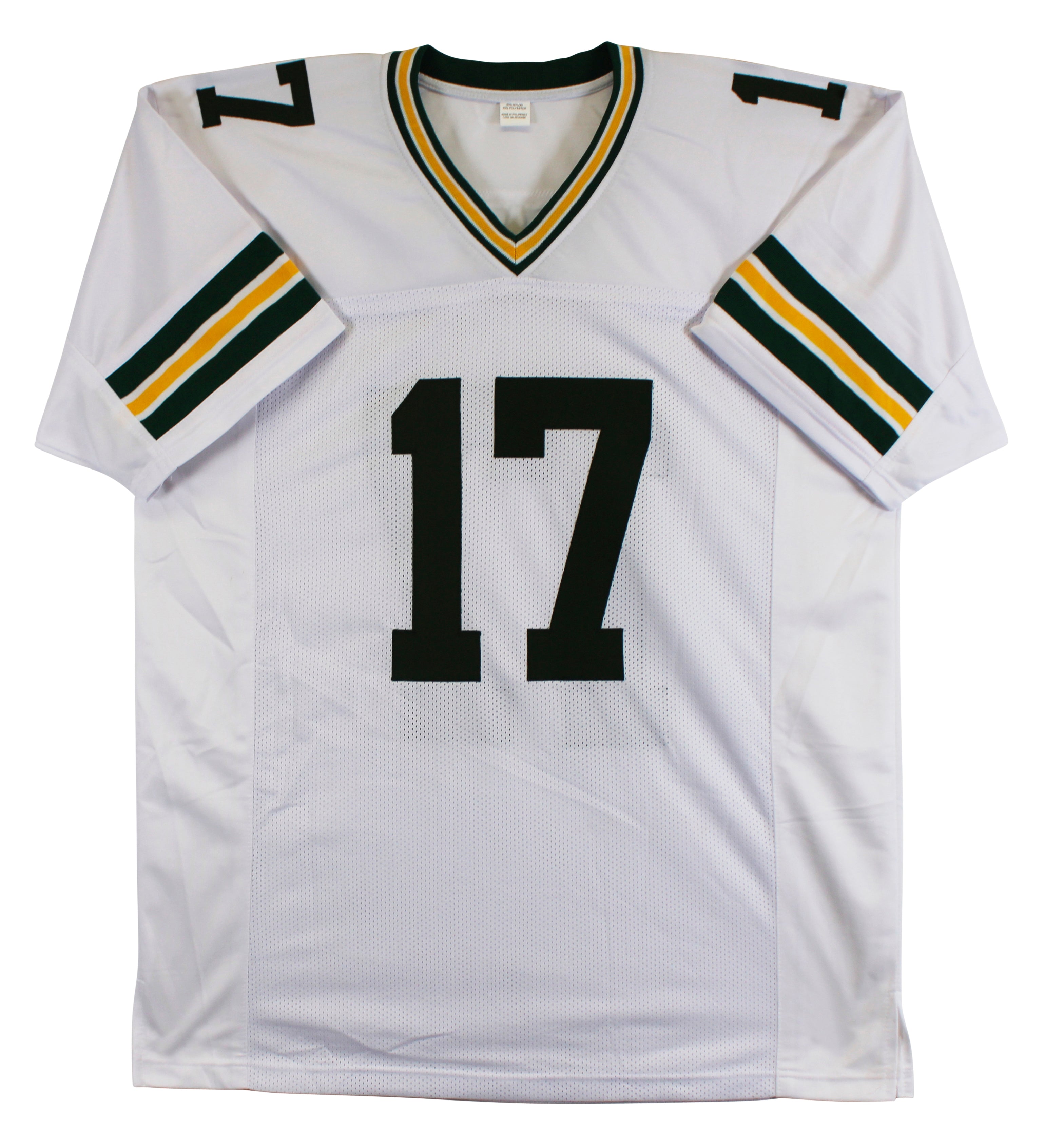 Davante Adams Authentic Signed White Pro Style Jersey JSA Witness #WPP978605