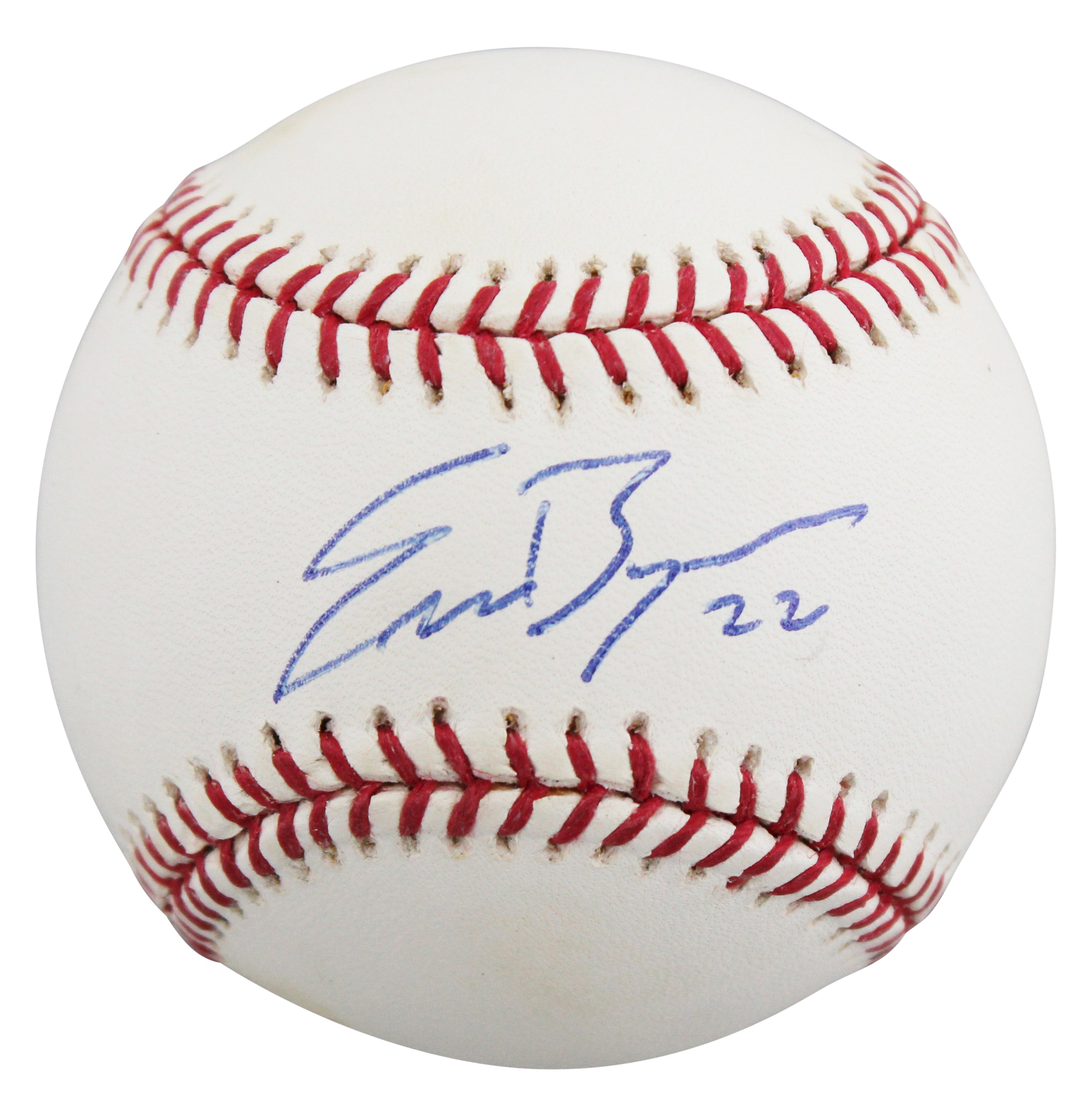 D-Backs Eric Byrnes Authentic Signed OML Baseball Autographed BAS #BV01130
