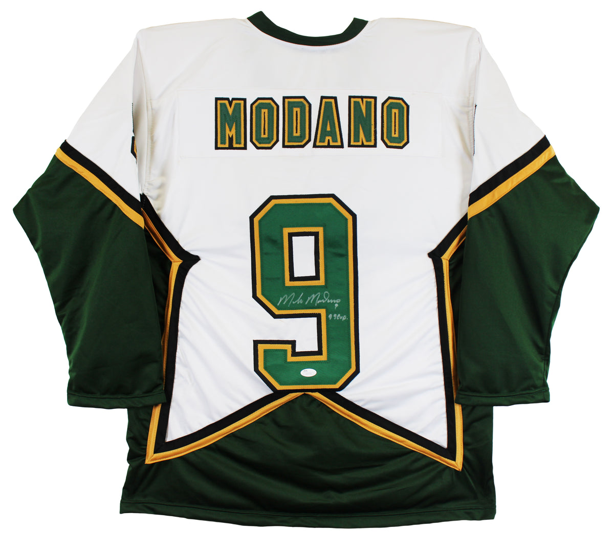Mike Modano "99 Cup" Authentic Signed White Pro Style Jersey JSA #V37574