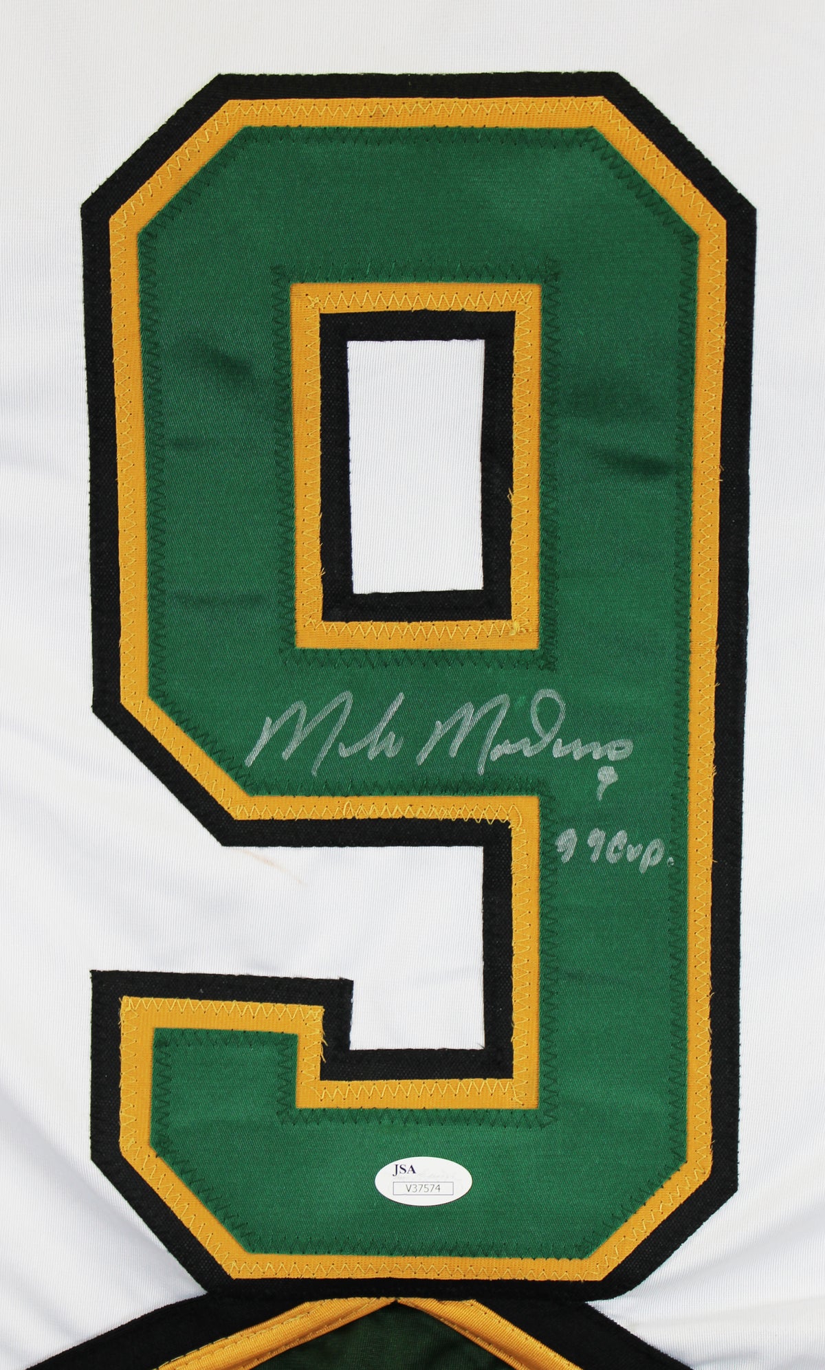 Mike Modano "99 Cup" Authentic Signed White Pro Style Jersey JSA #V37574