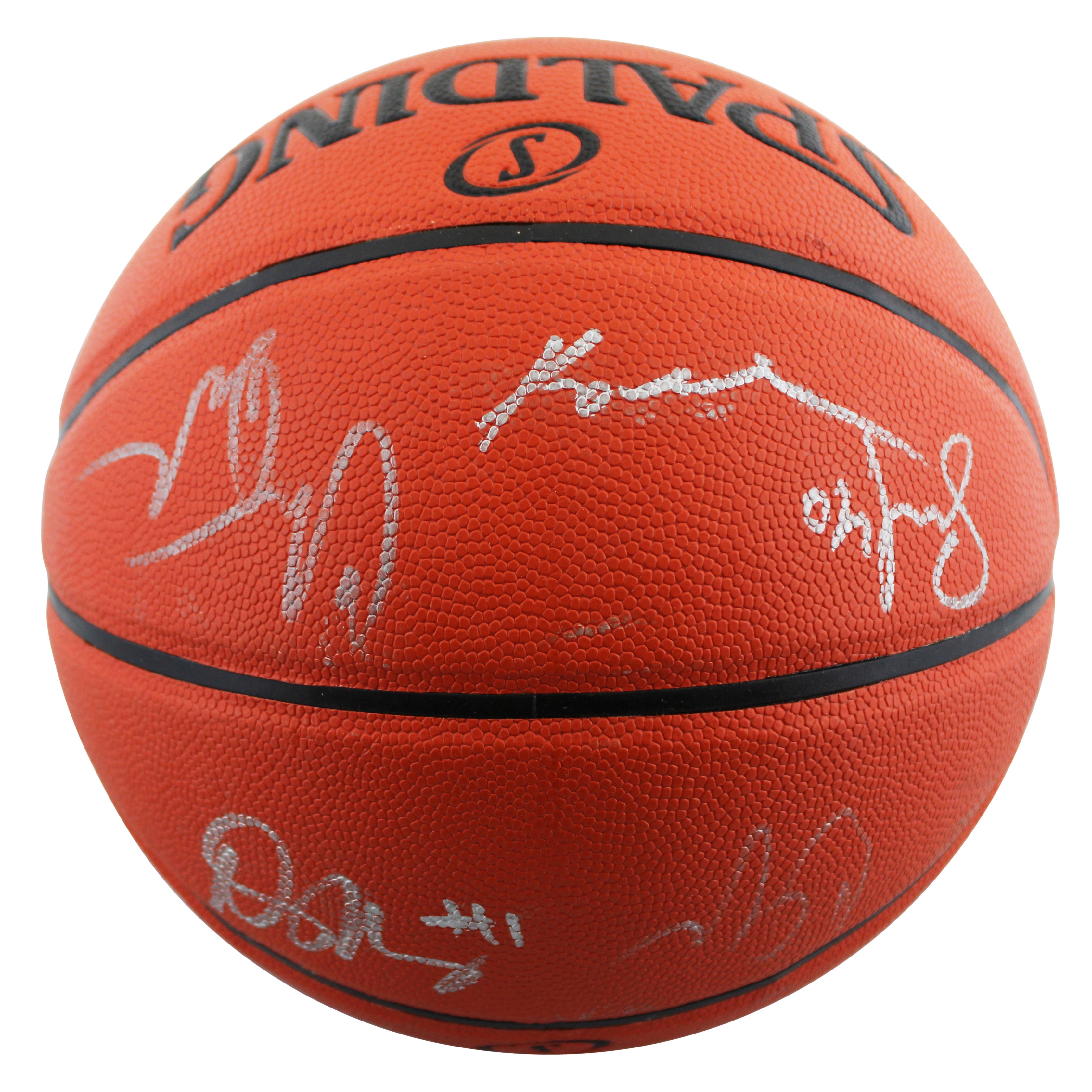 2012 Lakers (14) Bryant, Nash, Gasol +11 Signed Spalding Basketball PSA #AM04846