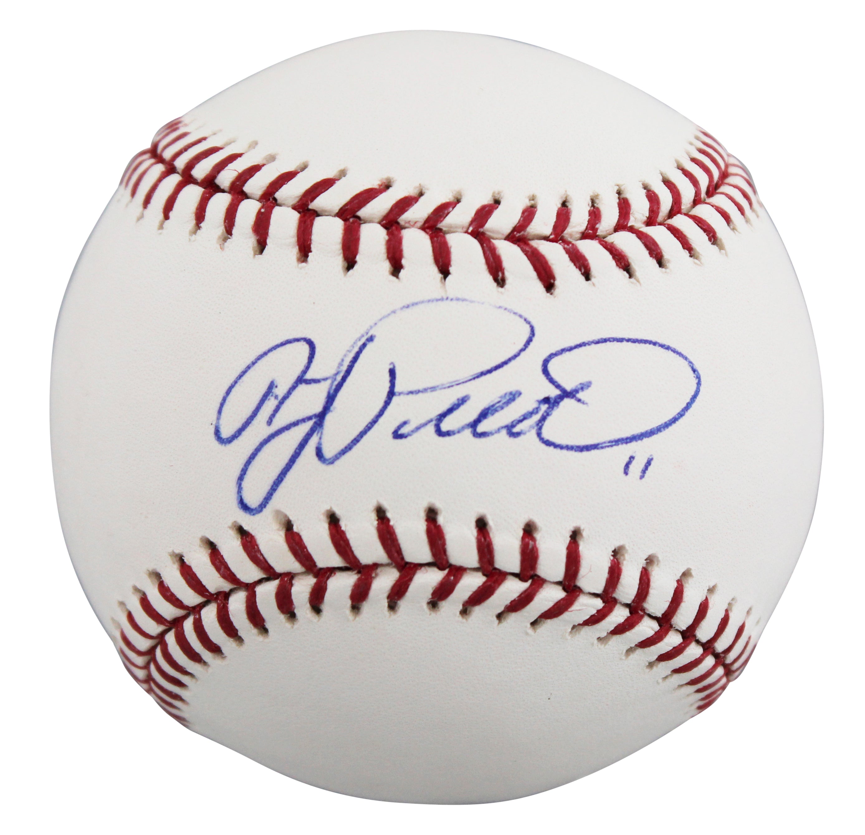 D-Backs A.J. Pollock Authentic Signed OML Baseball Autographed BAS #BV01129