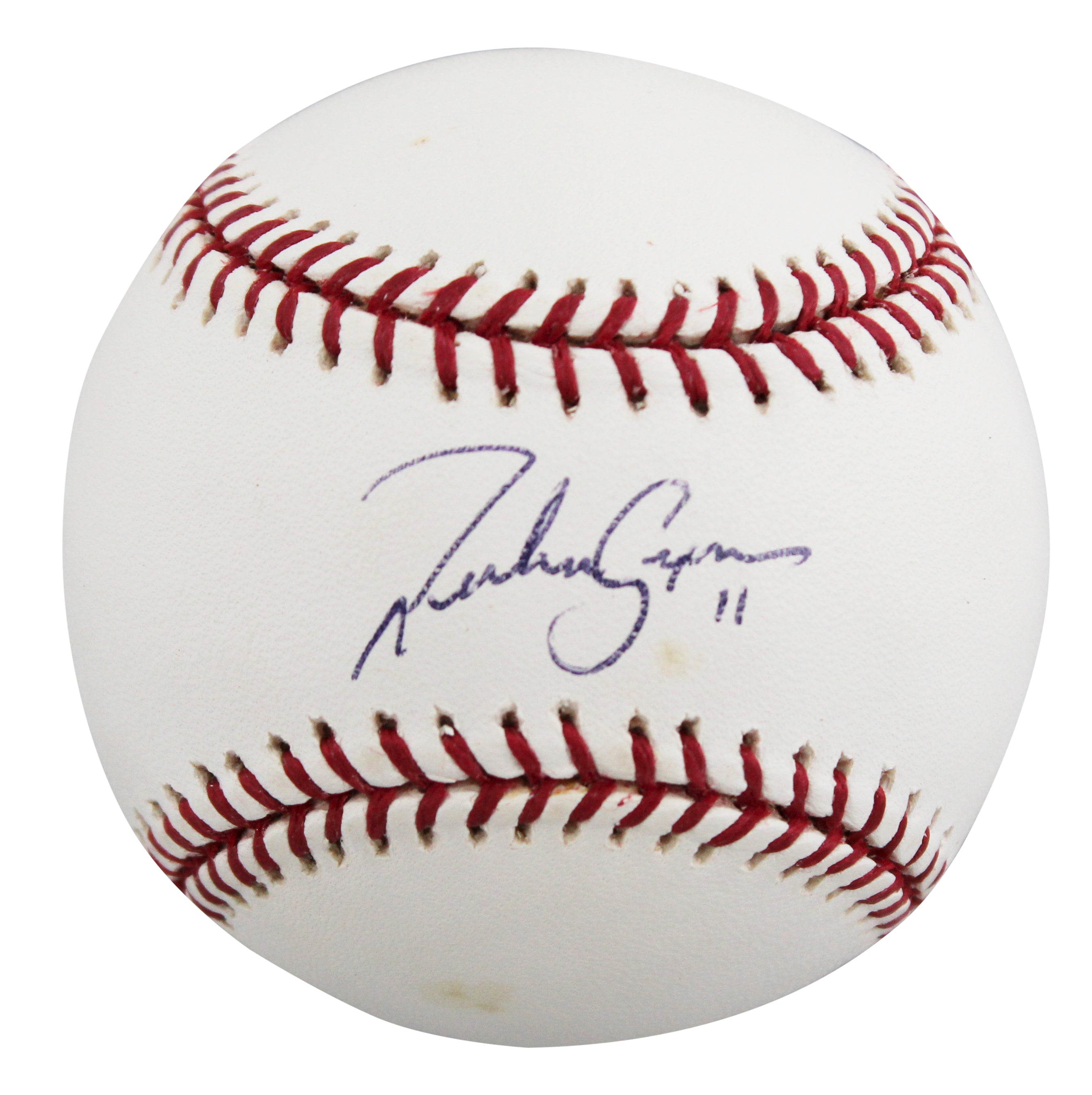 Brewers Richie Sexson Authentic Signed OML Baseball Autographed BAS #BV01107