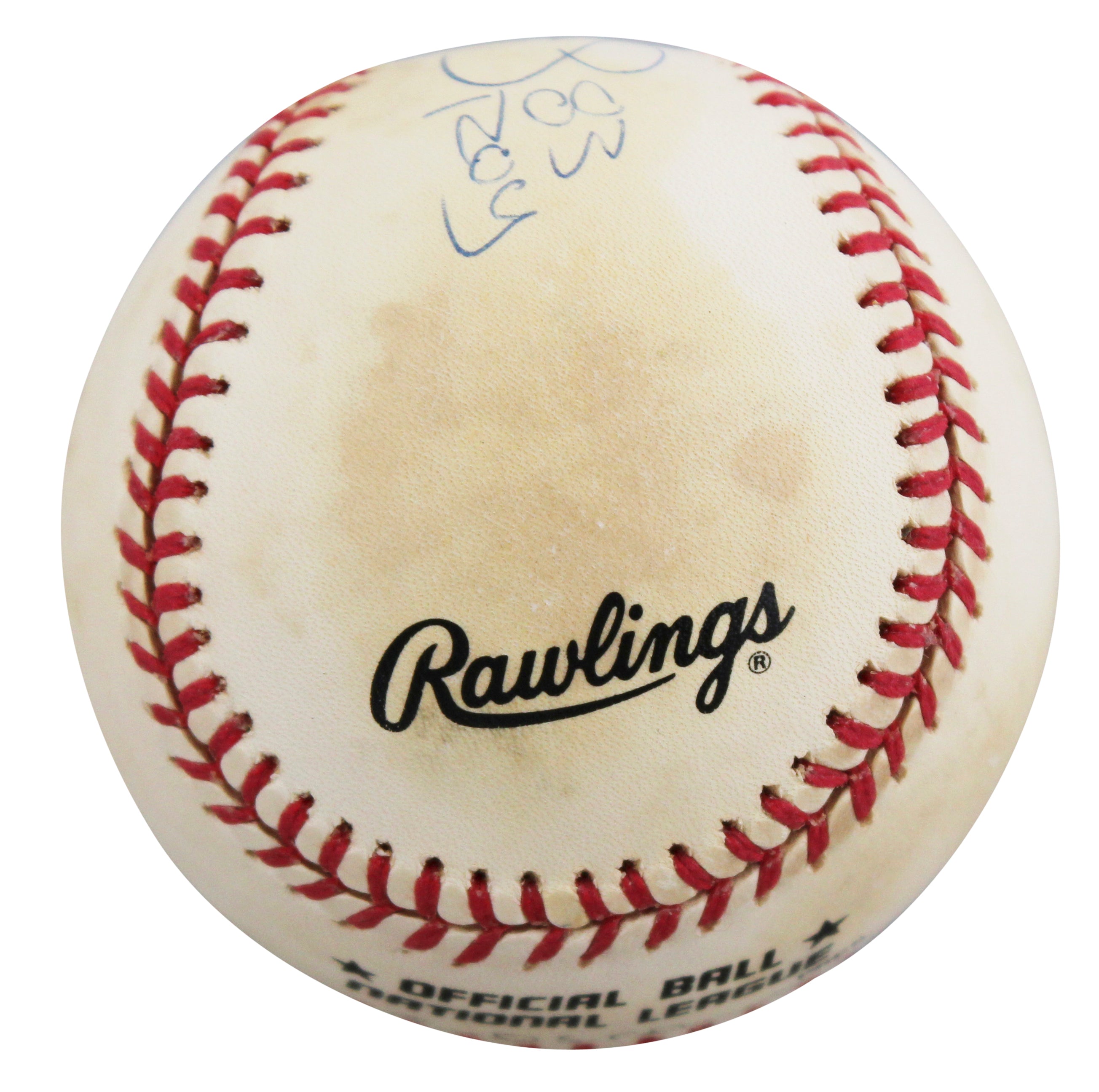 Mets Darryl Strawberry "83 ROY" Signed Leonard Coleman ONL Baseball BAS #BV01118