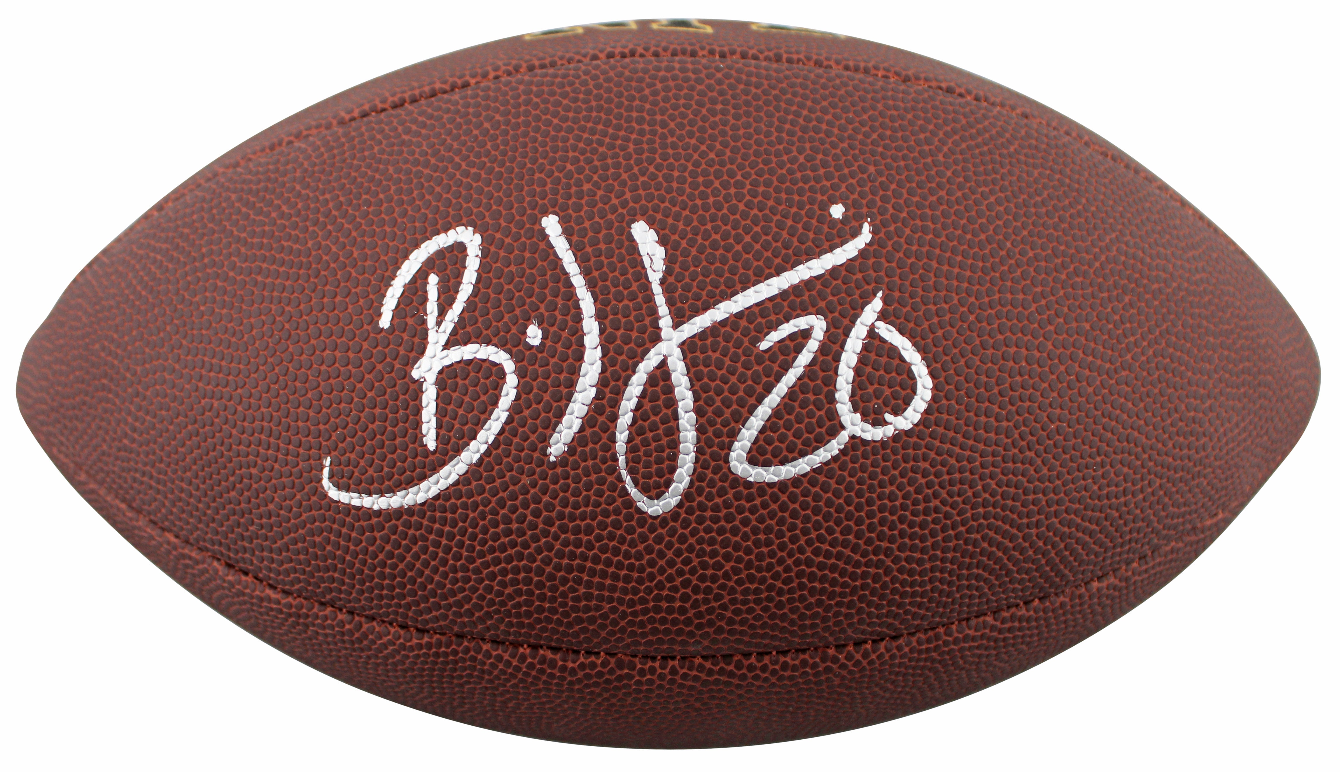 Eagles Brian Dawkins Authentic Signed Wilson Super Grip Football BAS Witnessed
