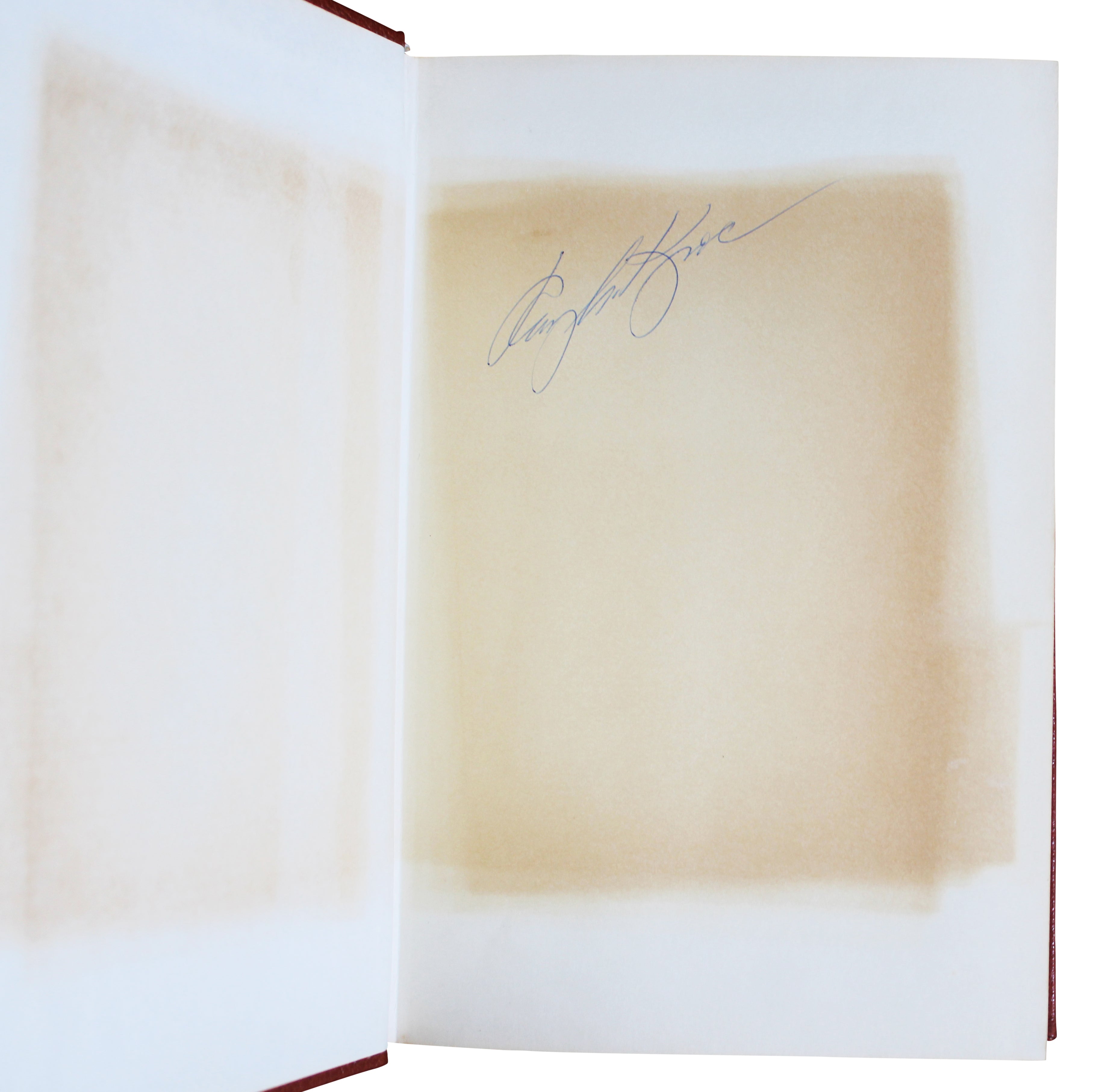 Ray Kroc Signed Grinding It Out: The Making of McDonald's Hard Cover Book BAS