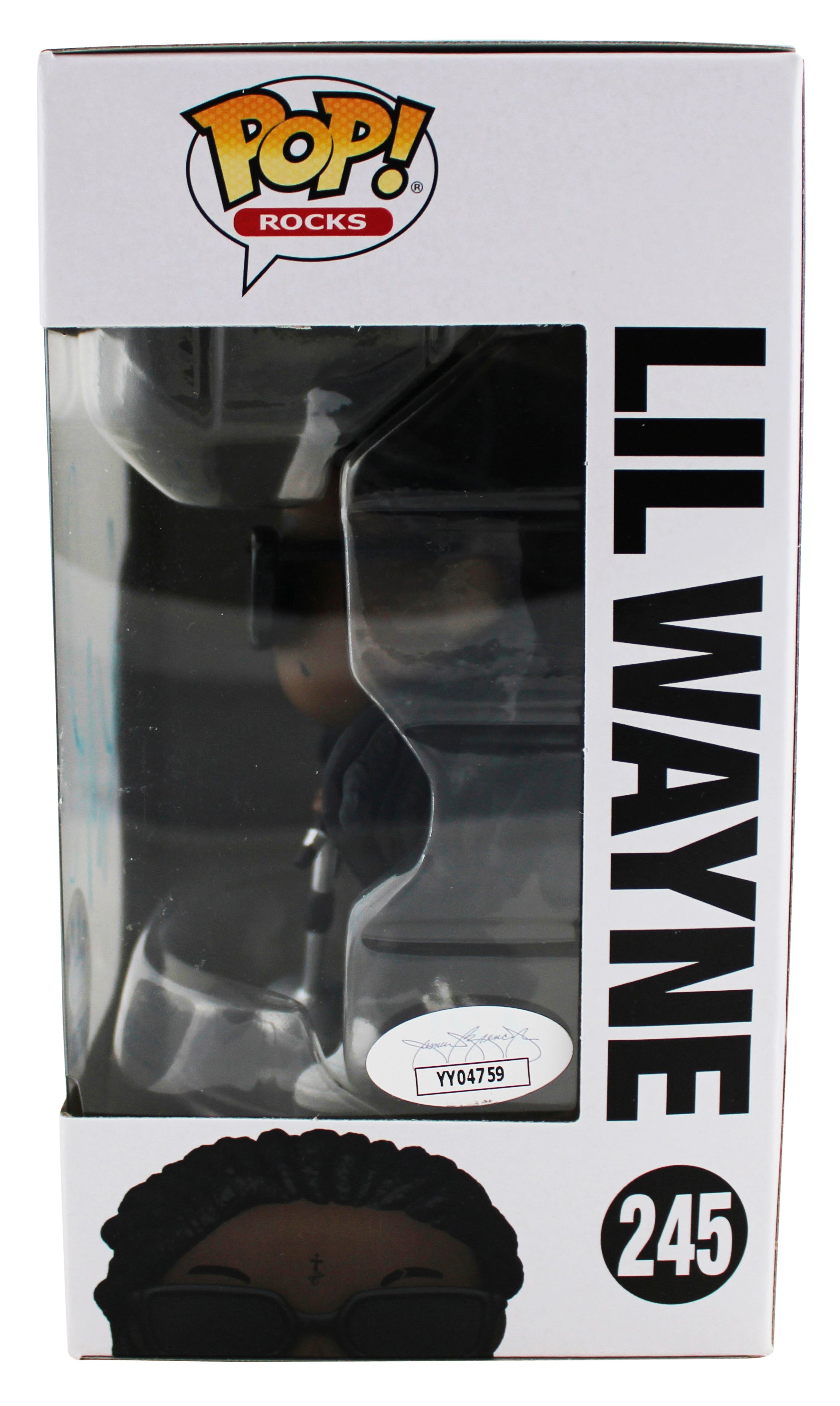 Lil Wayne Authentic Signed Lil Wayne #245 Funko Pop Vinyl Figure JSA #YY04759