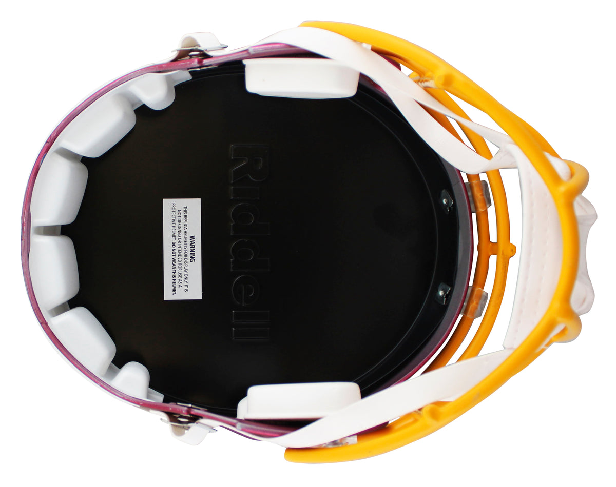 Clinton Portis Signed 2024 On-Field Alt F/S Speed Rep Helmet BAS Wit #4W741594