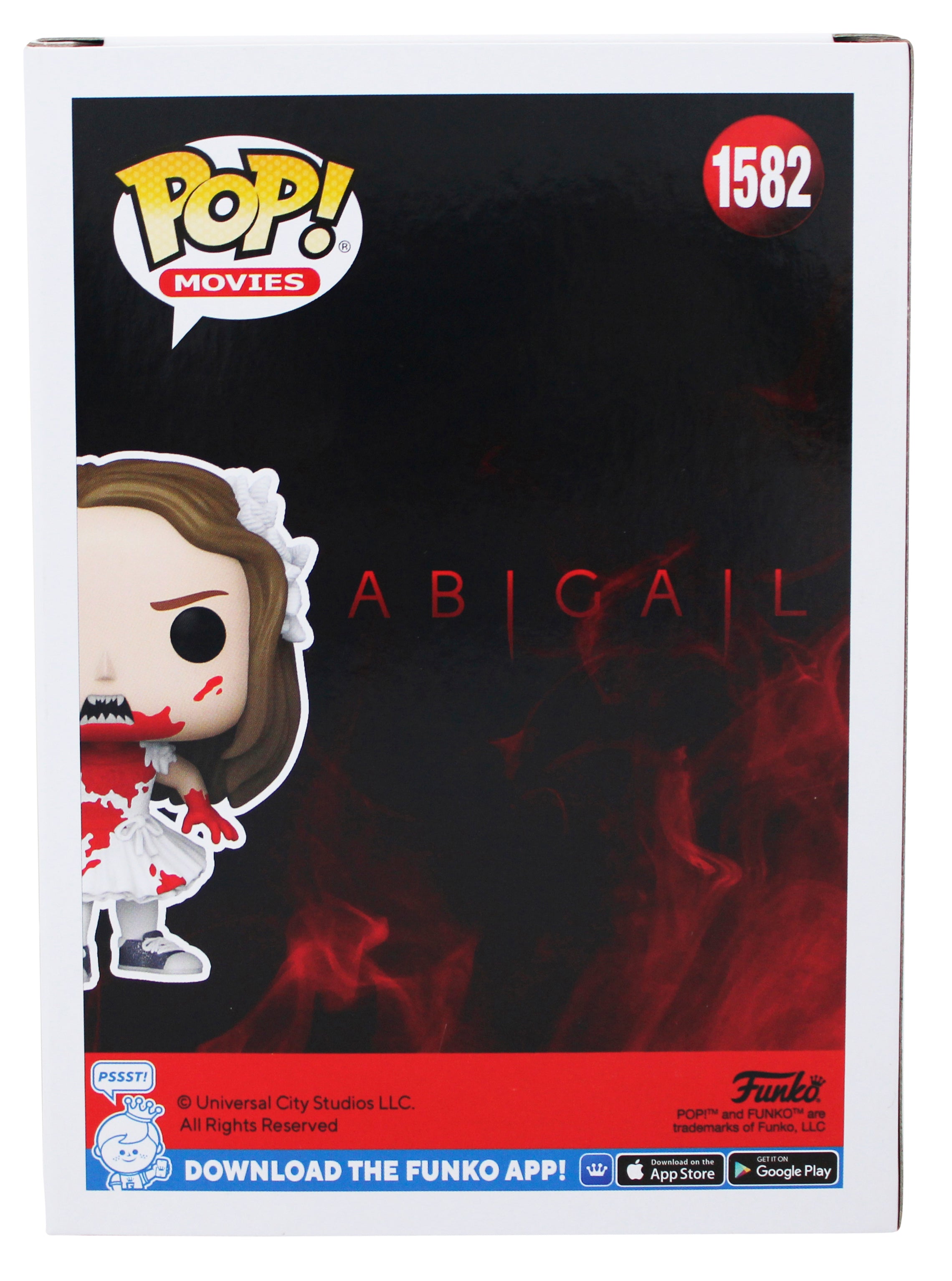 Alisha Weir Abigail Signed Abigail #1582 Funko Pop Vinyl Figure BAS #BU60490